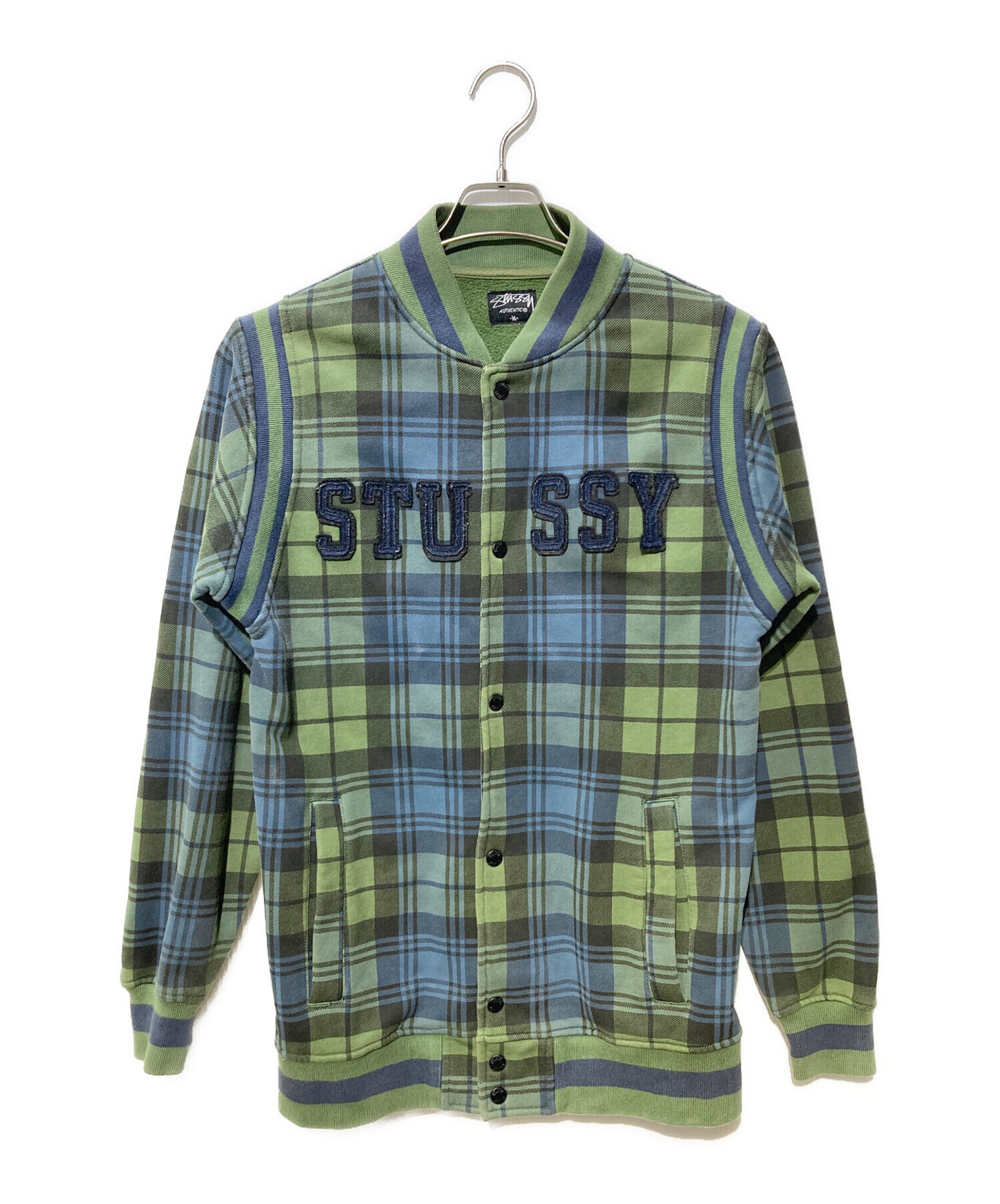 中古・古着通販】stussy (ステューシー) スウェットスタジャン