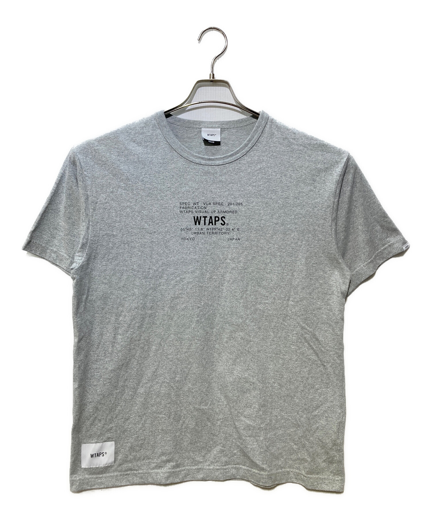 中古・古着通販】WTAPS (ダブルタップス) Tシャツ グレー サイズ:1 