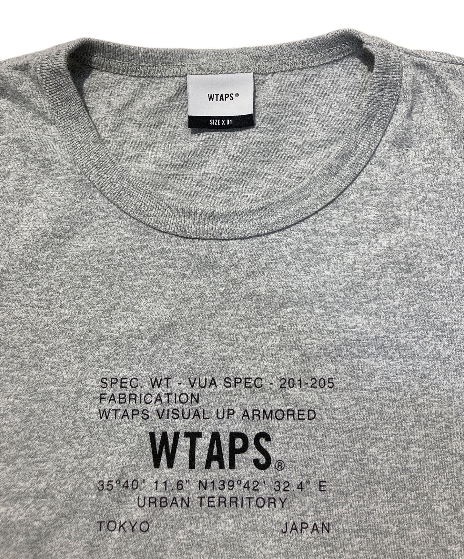 中古・古着通販】WTAPS (ダブルタップス) Tシャツ グレー サイズ:1 