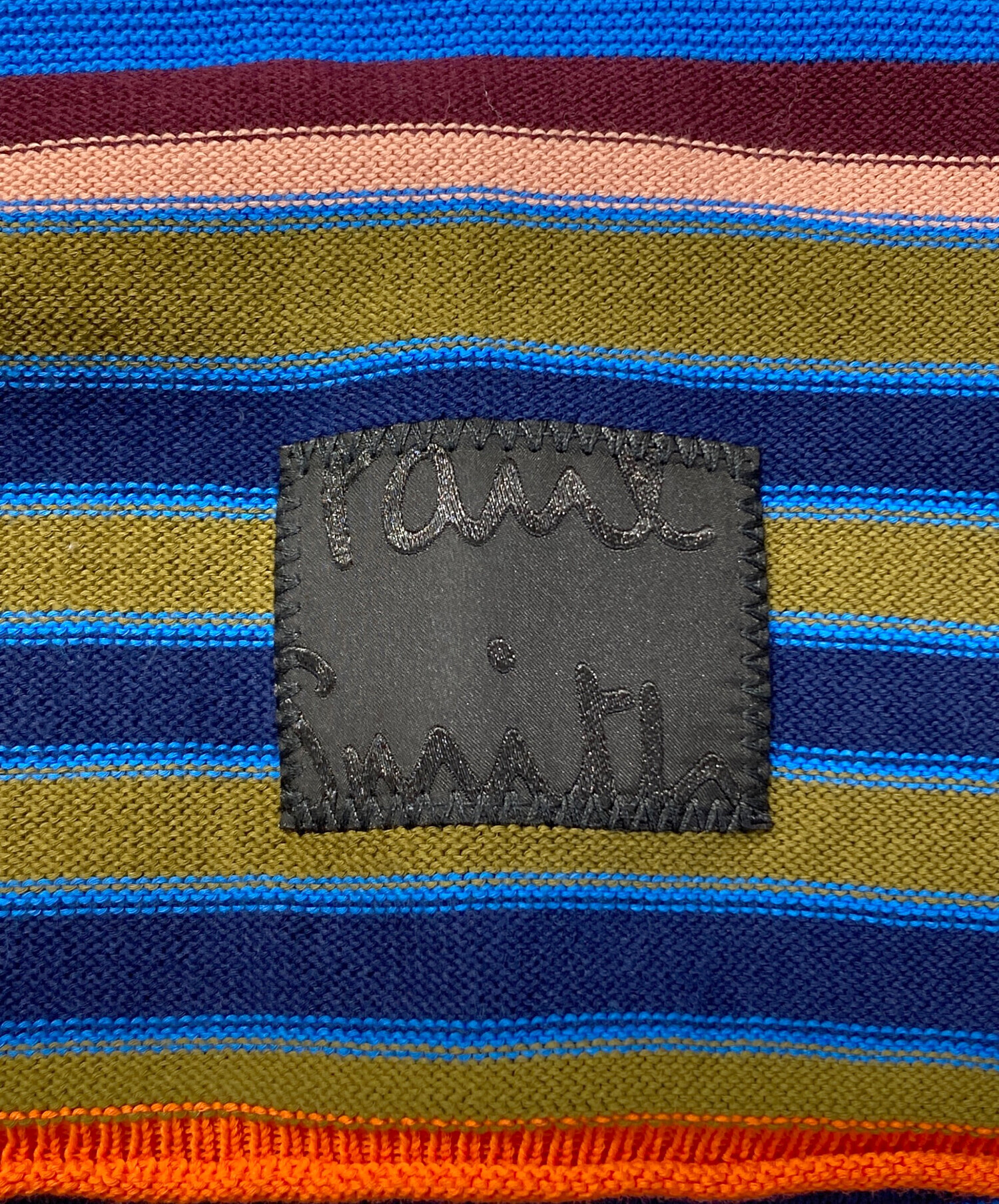 中古・古着通販】PAUL SMITH (ポールスミス) マルチボーダーニット