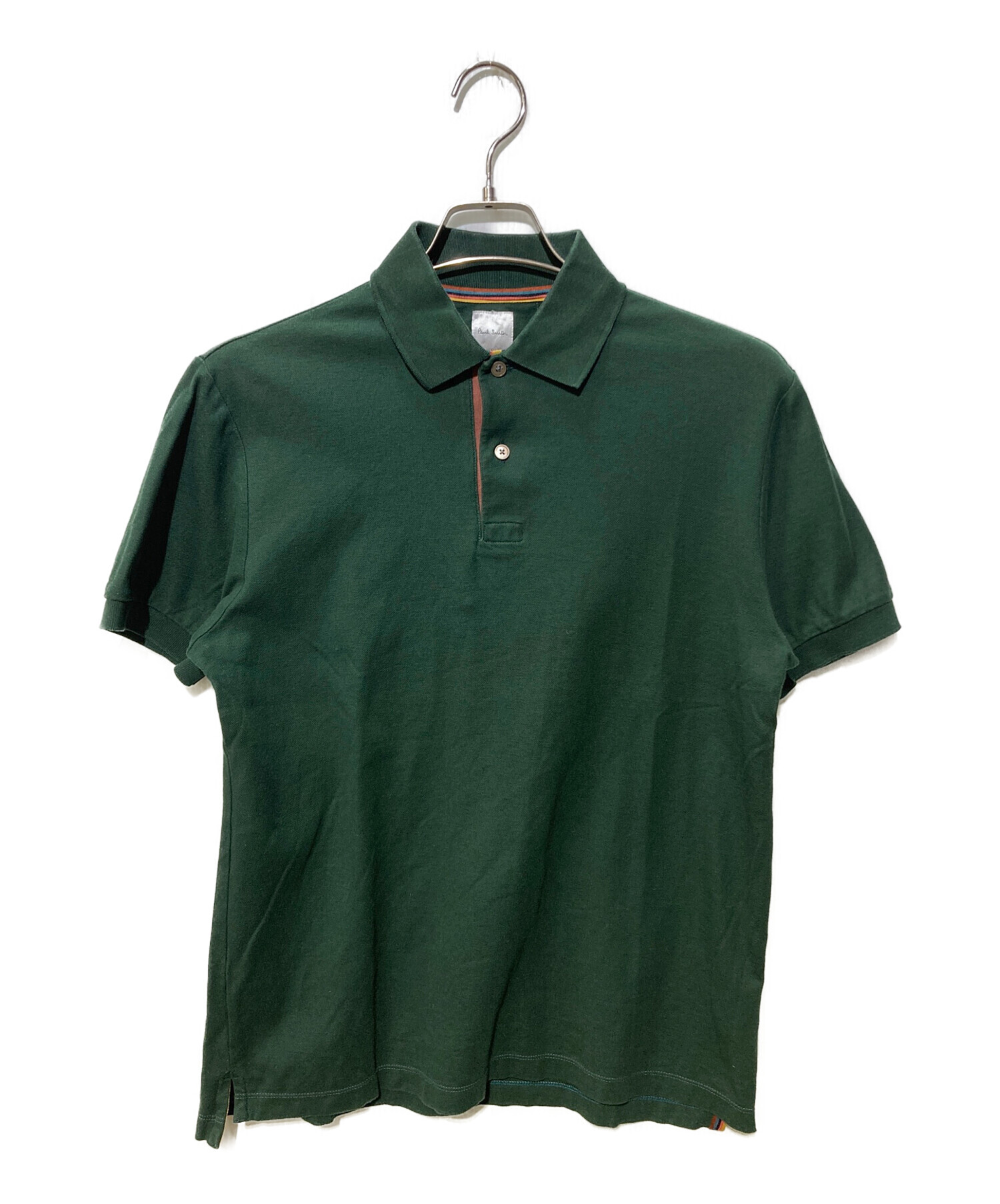 中古・古着通販】PAUL SMITH (ポールスミス) 半袖ポロシャツ グリーン