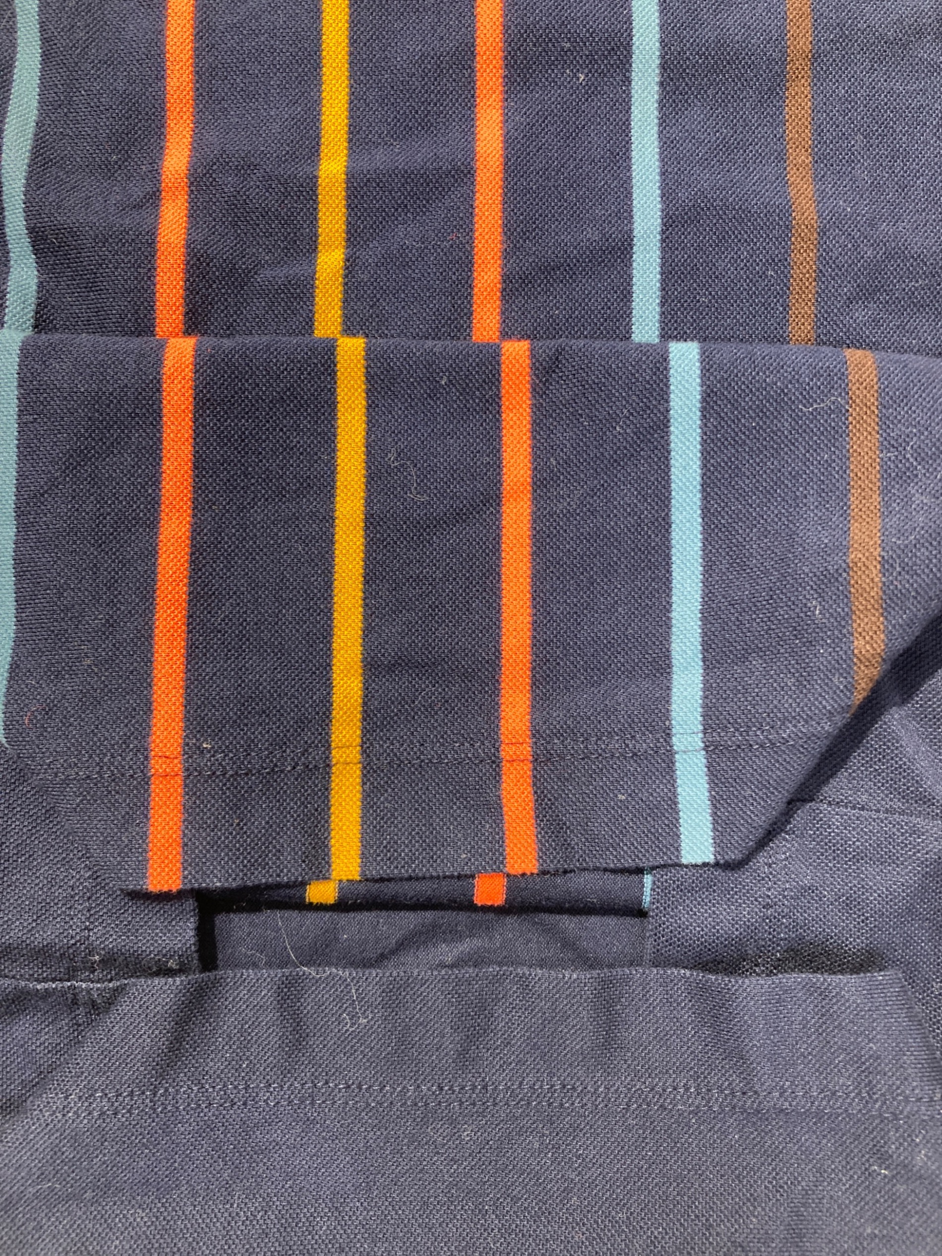 中古・古着通販】PAUL SMITH (ポールスミス) ストライプ半袖ポロシャツ