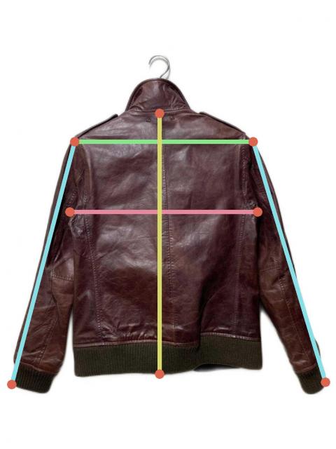 る*ー様 【AVIREX】ホースハイドレザージャケット　　　　　　　　 【超希少 中古・古着通販】AVIREX (アヴィレックス) ホースハイドレザー