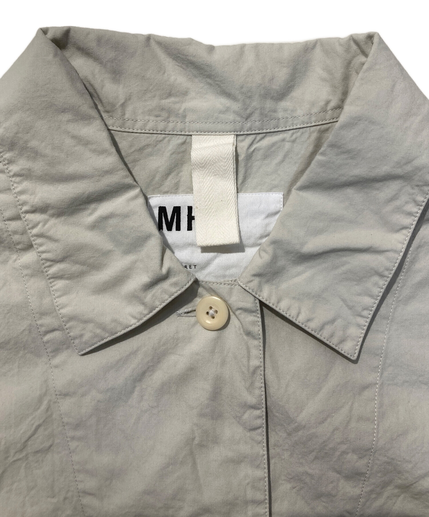 中古・古着通販】MHL (エムエイチエル) コットンプルオーバーシャツ 
