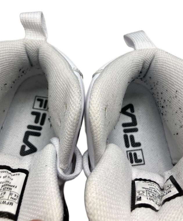中古・古着通販】FILA (フィラ) スニーカー ホワイト サイズ:24cm