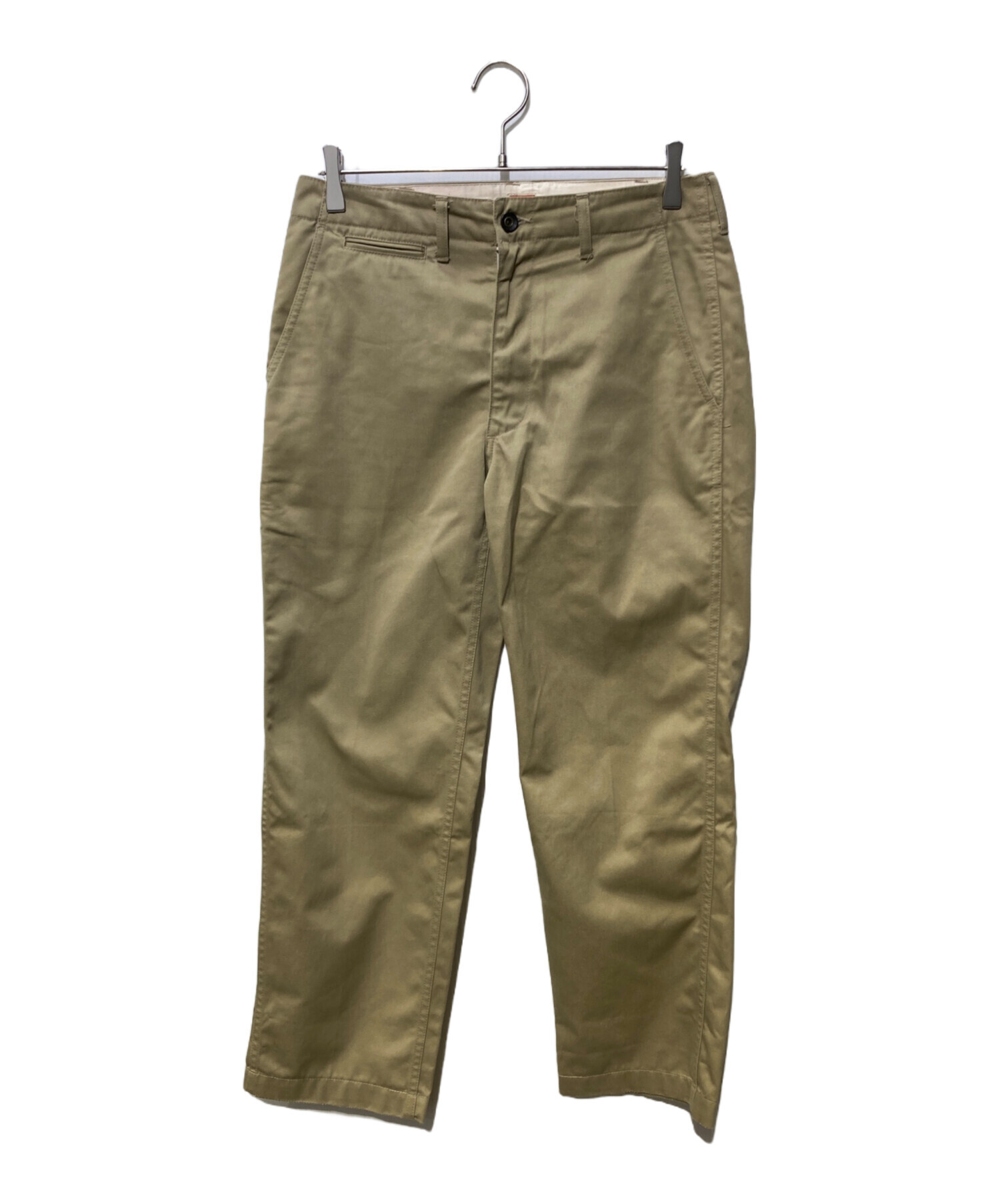 FOUNDOUR チノパン size4 ベージュ FOUNDOUR（ファウンダ）チノパン ベージュ サイズ:3(L位) メンズ