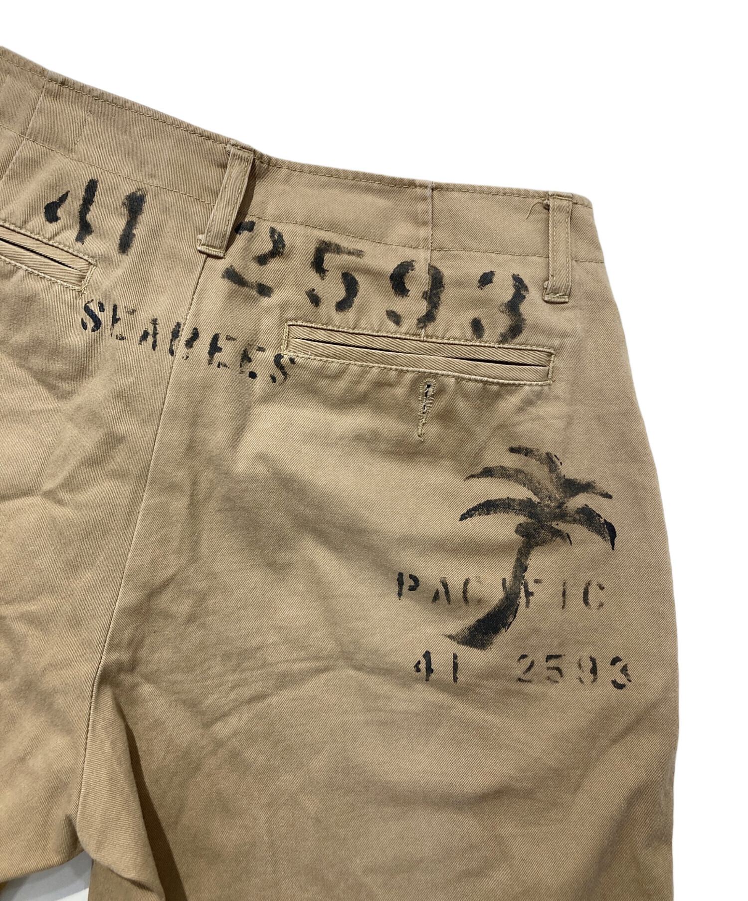 中古・古着通販】SHANANA MIL (シャナナミル) ハーフパンツ ベージュ