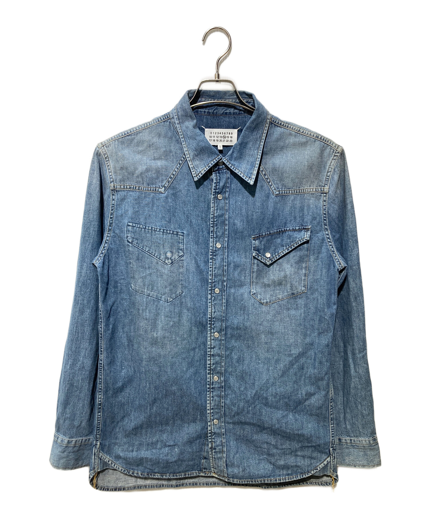 メゾンマルジェラ ウエスタンデニムシャツ 中古・古着通販】Maison Margiela (メゾンマルジェラ) ウエスタン