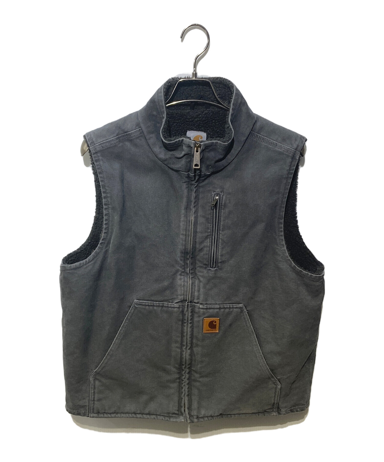 中古・古着通販】CarHartt (カーハート) ダックベスト グレー サイズ:L