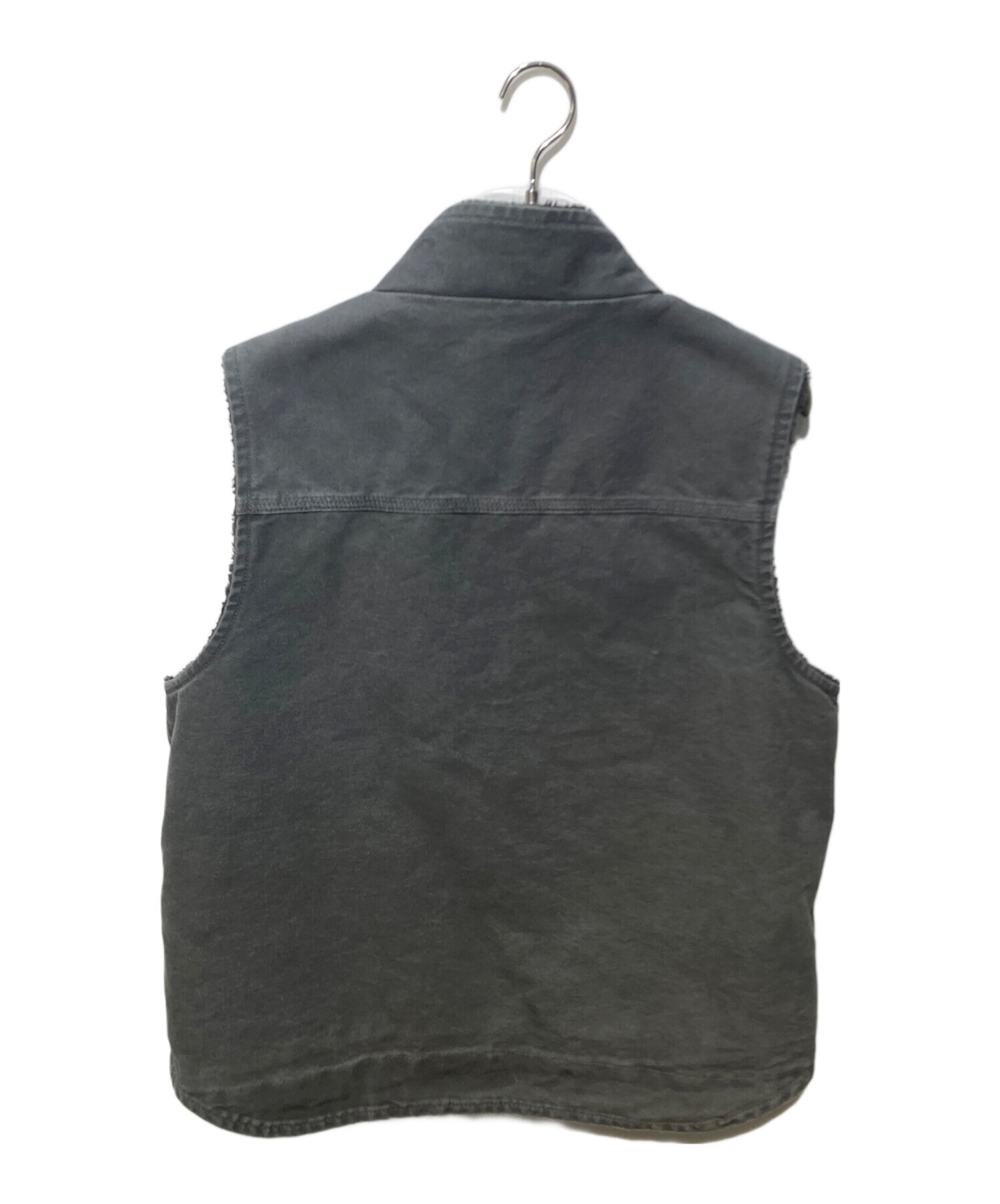 中古・古着通販】CarHartt (カーハート) ダックベスト グレー サイズ:L