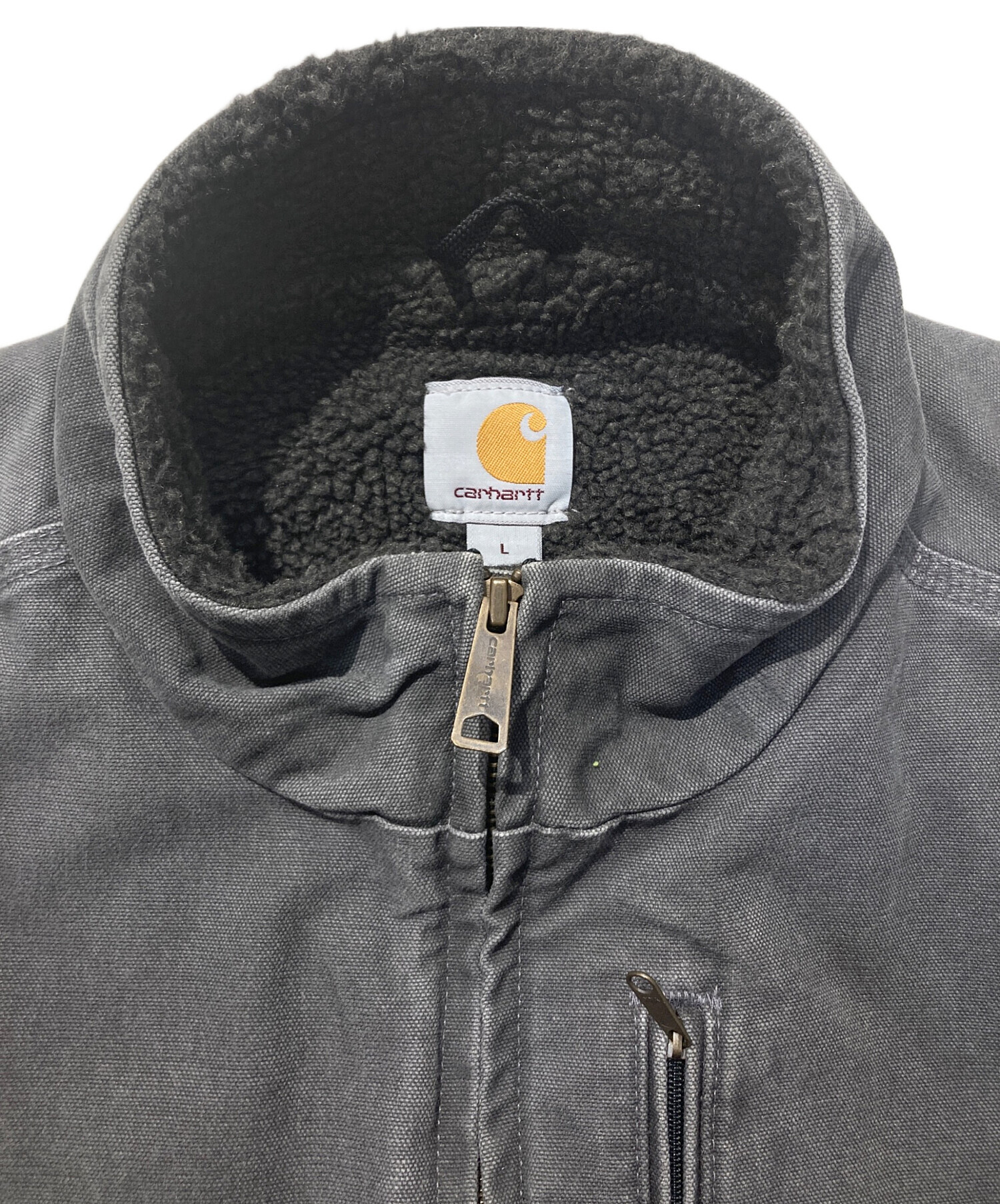 中古・古着通販】CarHartt (カーハート) ダックベスト グレー サイズ:L