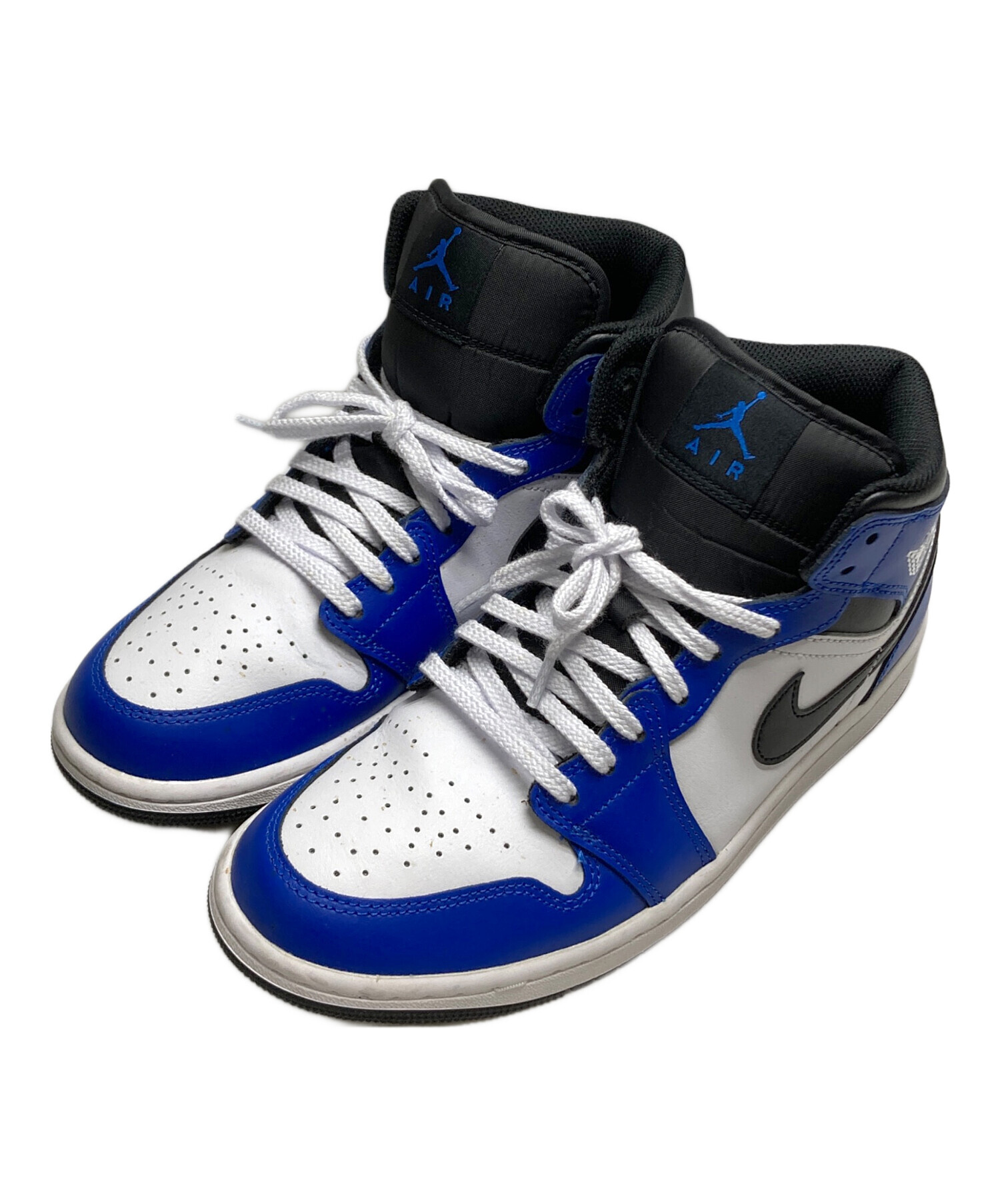 中古・古着通販】NIKE (ナイキ) Air Jordan 1 Mid Game Royal/White 