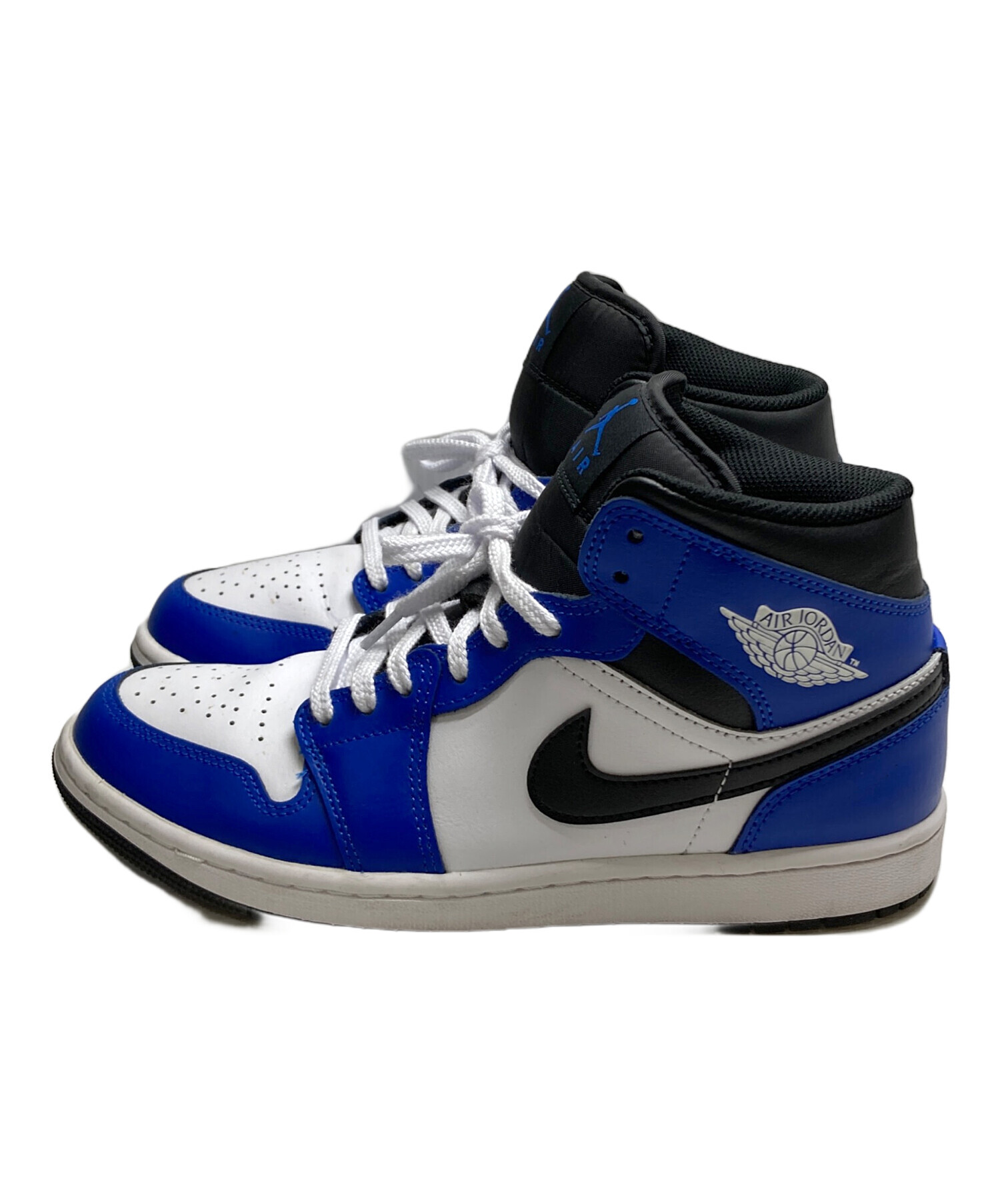 中古・古着通販】NIKE (ナイキ) Air Jordan 1 Mid Game Royal/White 