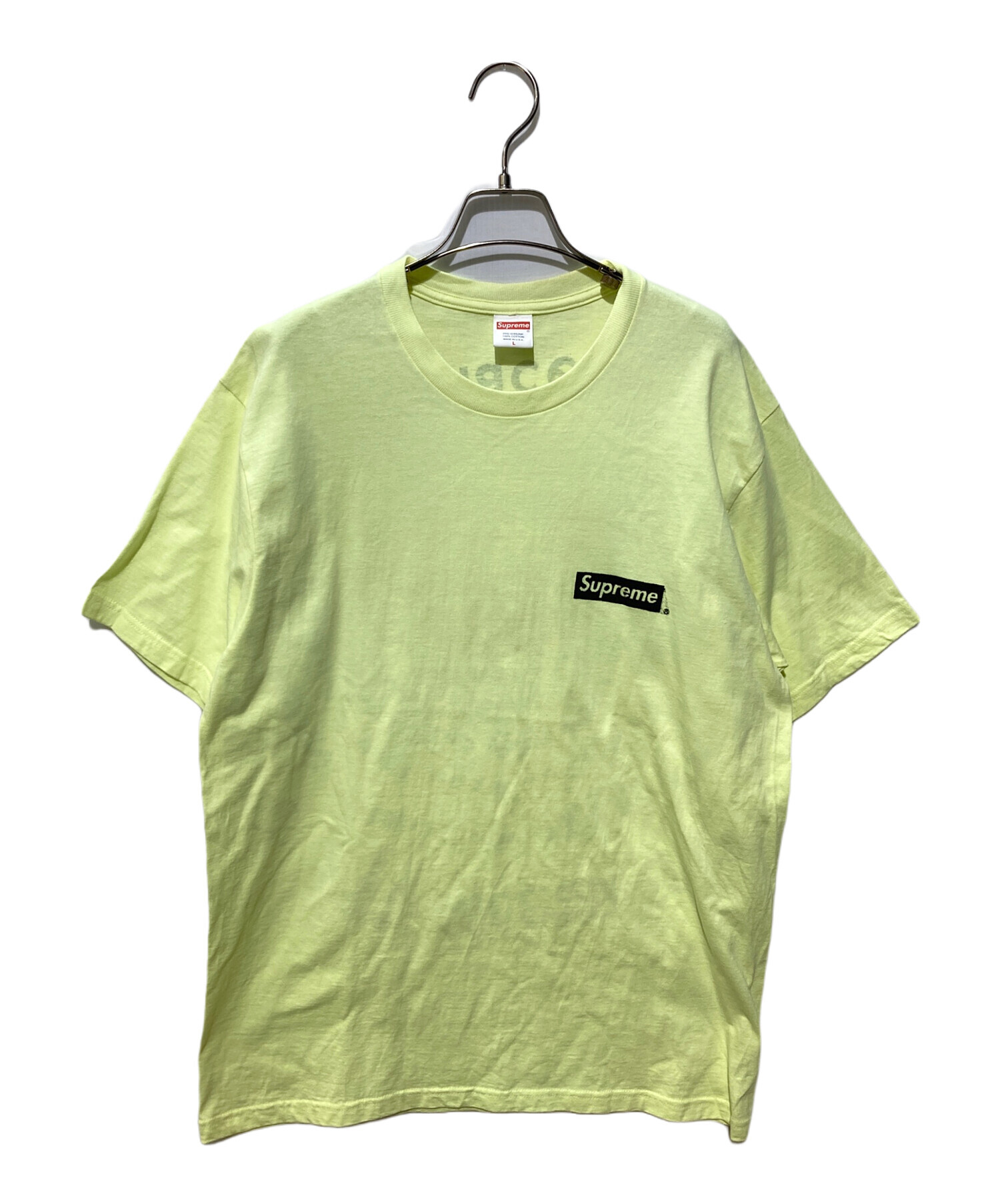 中古・古着通販】Supreme (シュプリーム) Spiral Tee イエロー サイズ 