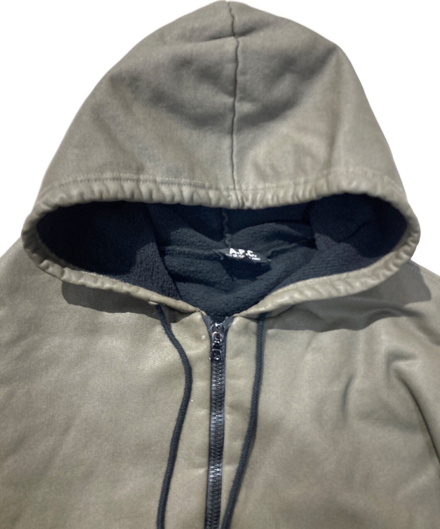 中古・古着通販】A.P.C. (アーペーセー) コーティングジップパーカー