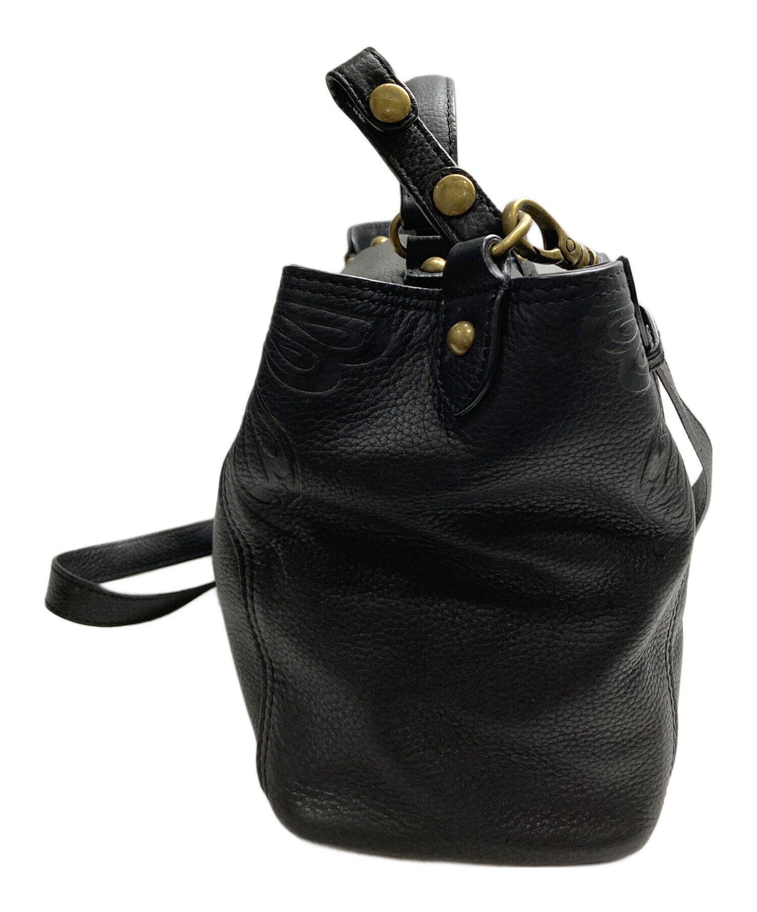 中古・古着通販】ANNA SUI (アナスイ) 2WAYバッグ ブラック｜ブランド