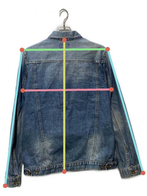 ナンバーナイン　デニムジャケット　ZIPPO跡　2007 NUMBER (N)INE - ナンバーナイン 宮下期 ジッポ跡 デニムジャケット の
