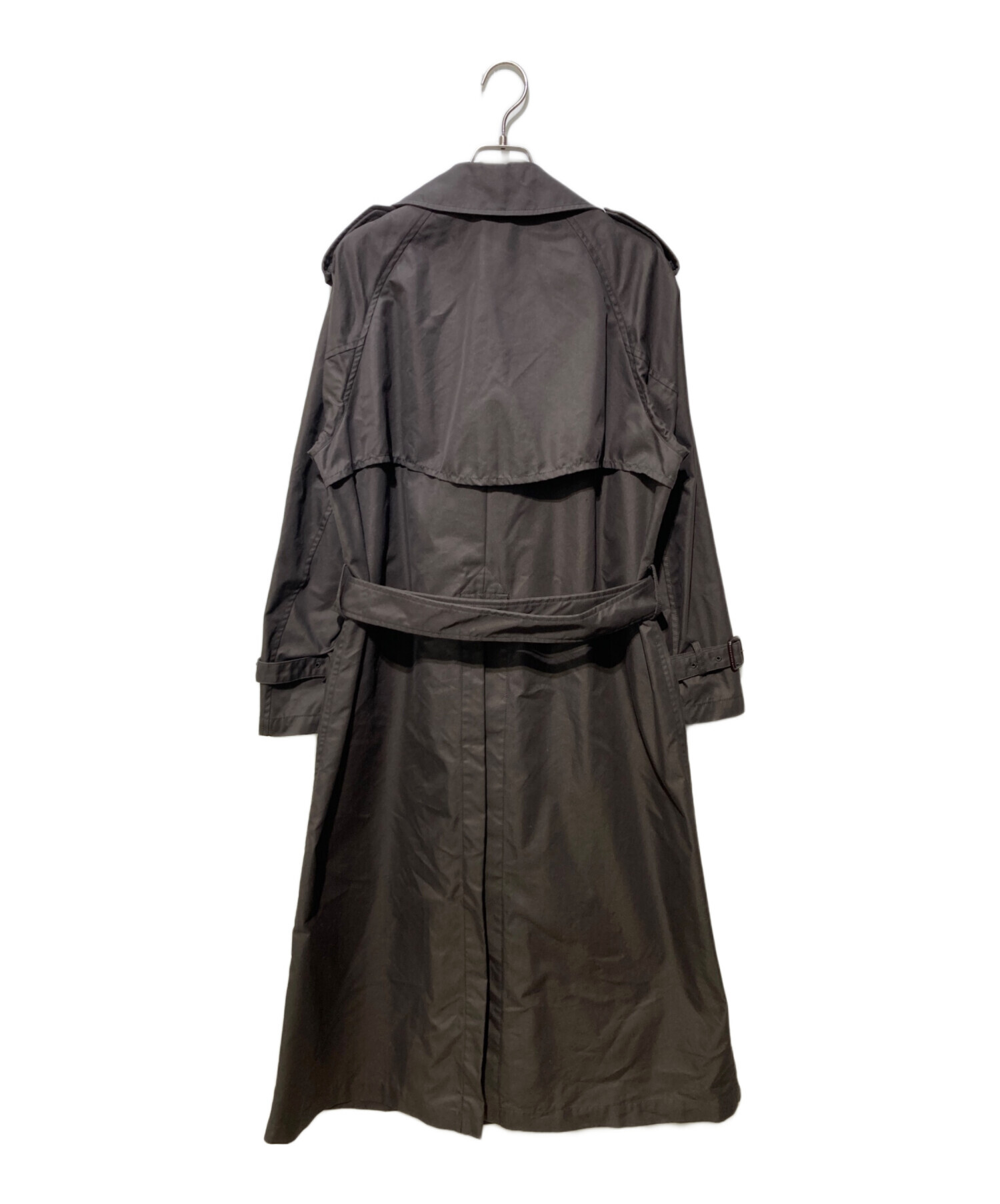 美品 プラージュ 定価4.1万 ロングトレンチコート 洗濯OK キャメルブラウン 中古・古着通販】Plage (プラージュ) トレンチコート ブラウン サイズ