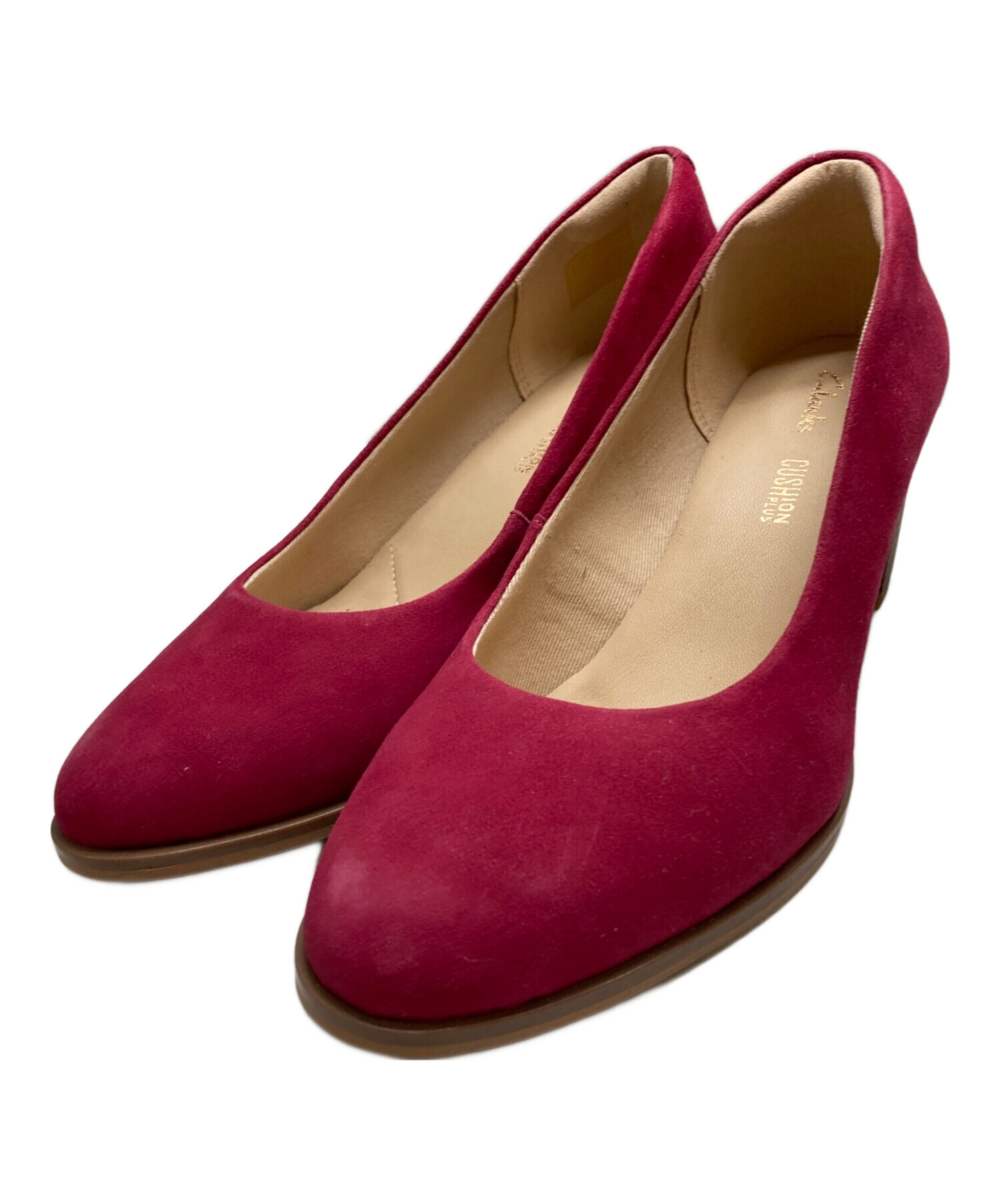 Clarks Wallabee クラークス ワラビー 23.5cm 未使用級【ルタロン】Tストラップ ポインテッドトゥ フラット サンダル