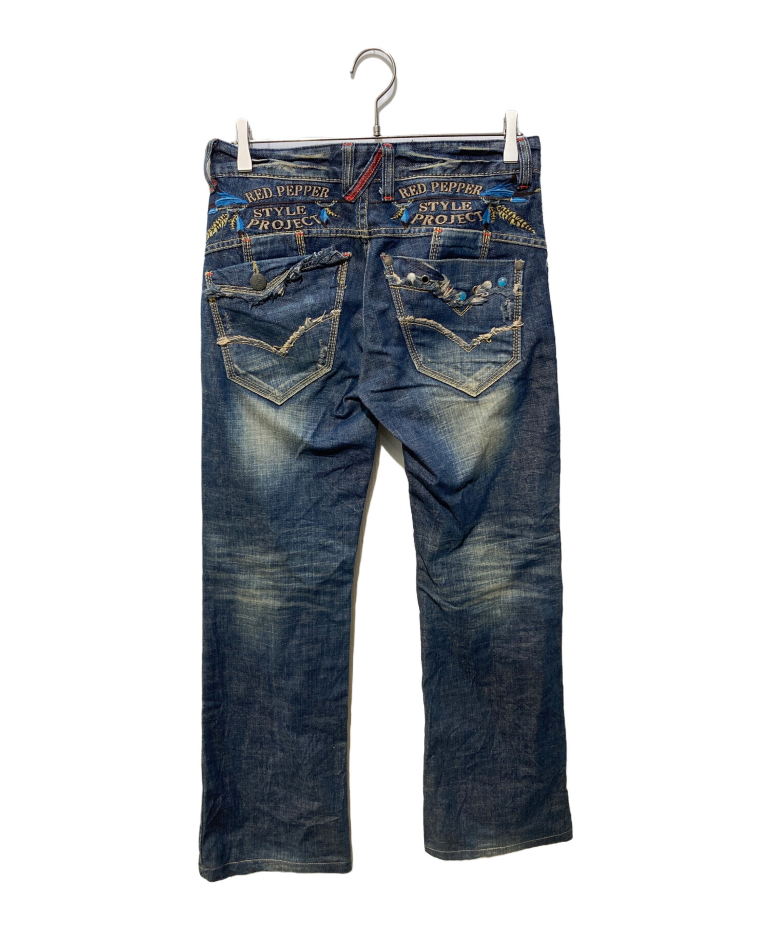 中古・古着通販】RED PEPPER (レッドペッパ) スタッズフレアデニム