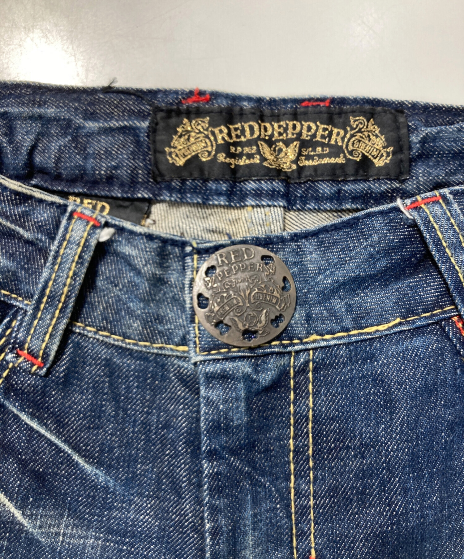 中古・古着通販】RED PEPPER (レッドペッパ) スタッズフレアデニム