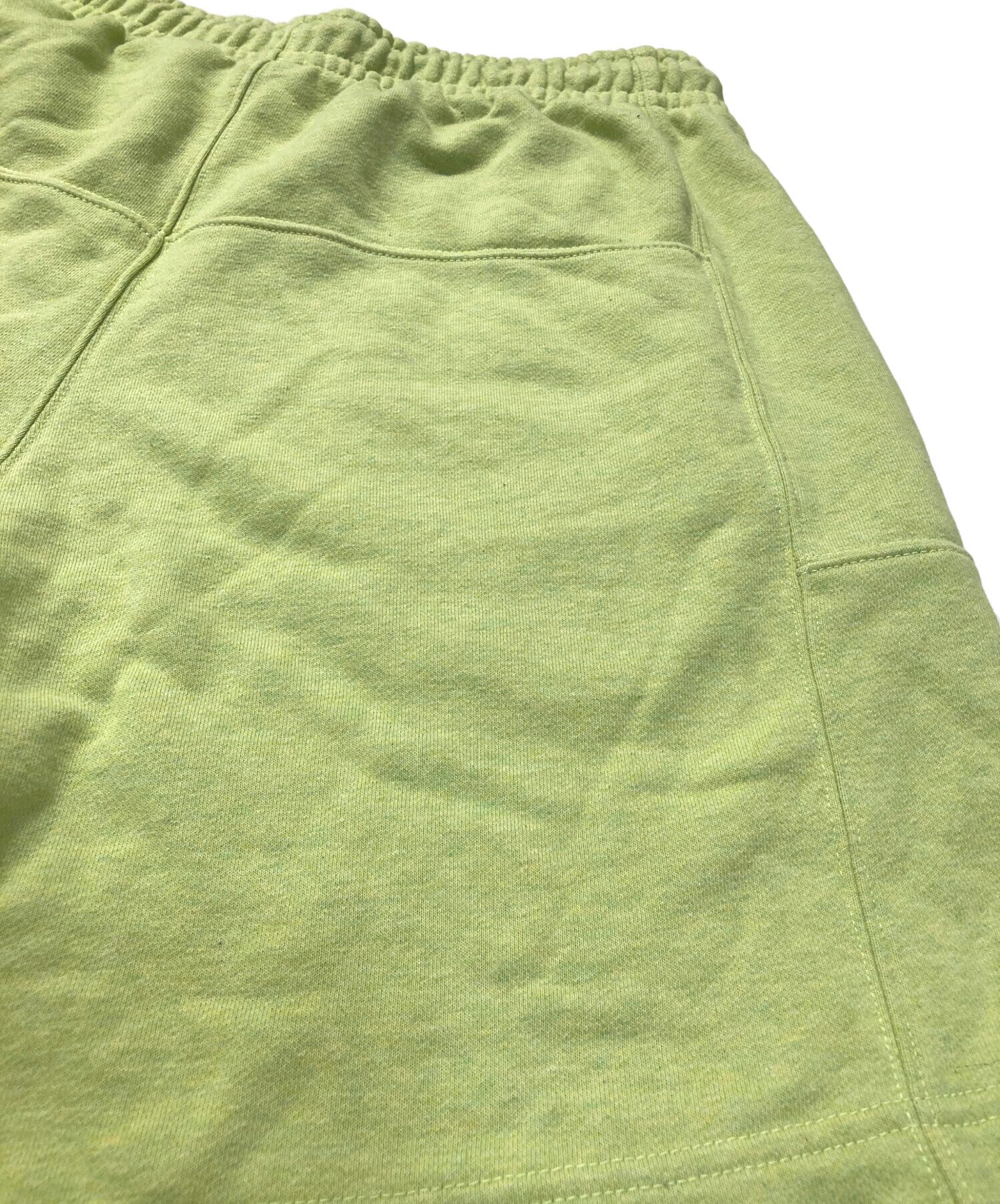 中古・古着通販】NIKE (ナイキ) スウェットハーフパンツ 黄緑 サイズ:L