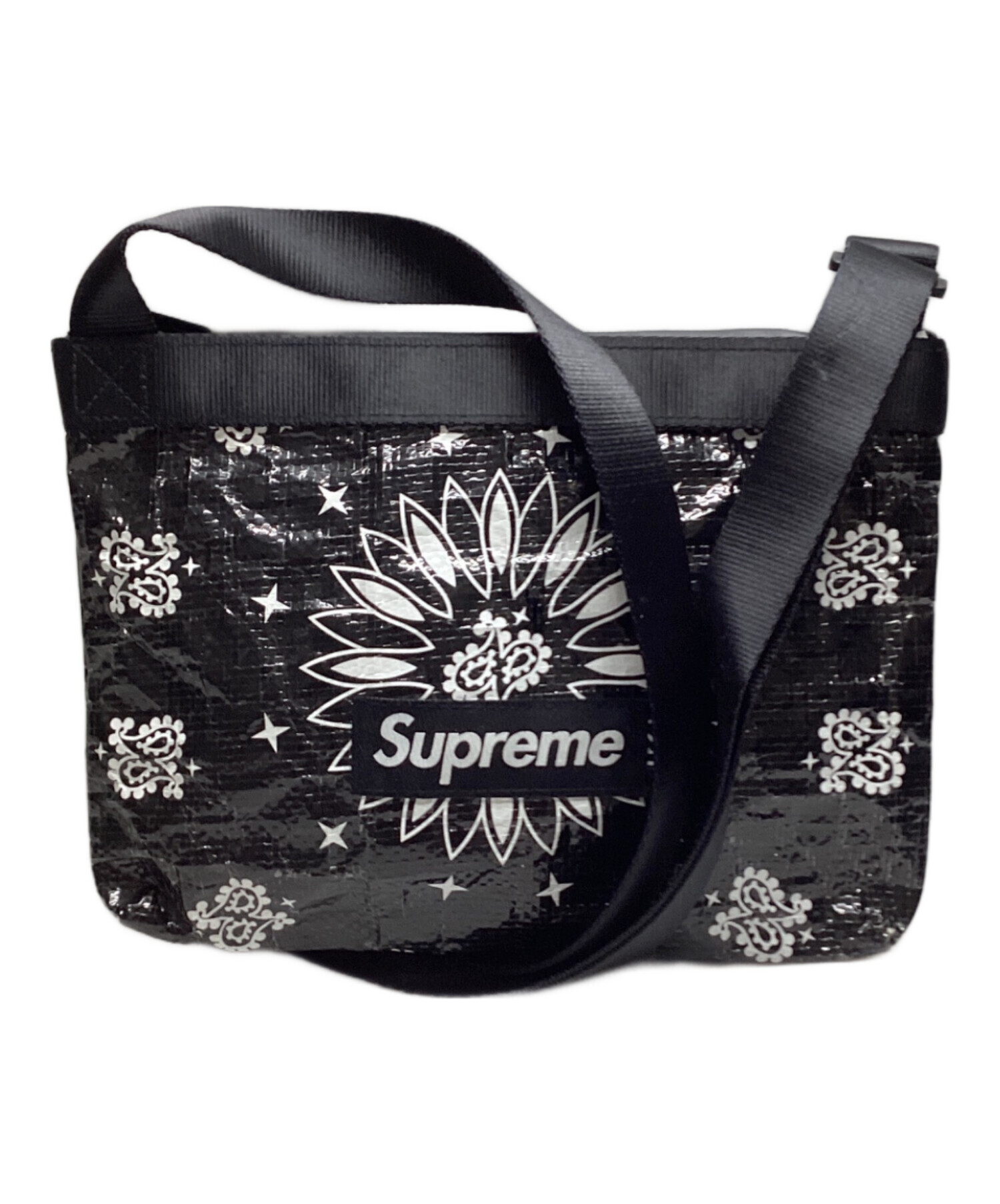 Supreme シュプリーム Bandana Tarp Side Bag バンダナ柄 ショルダー
