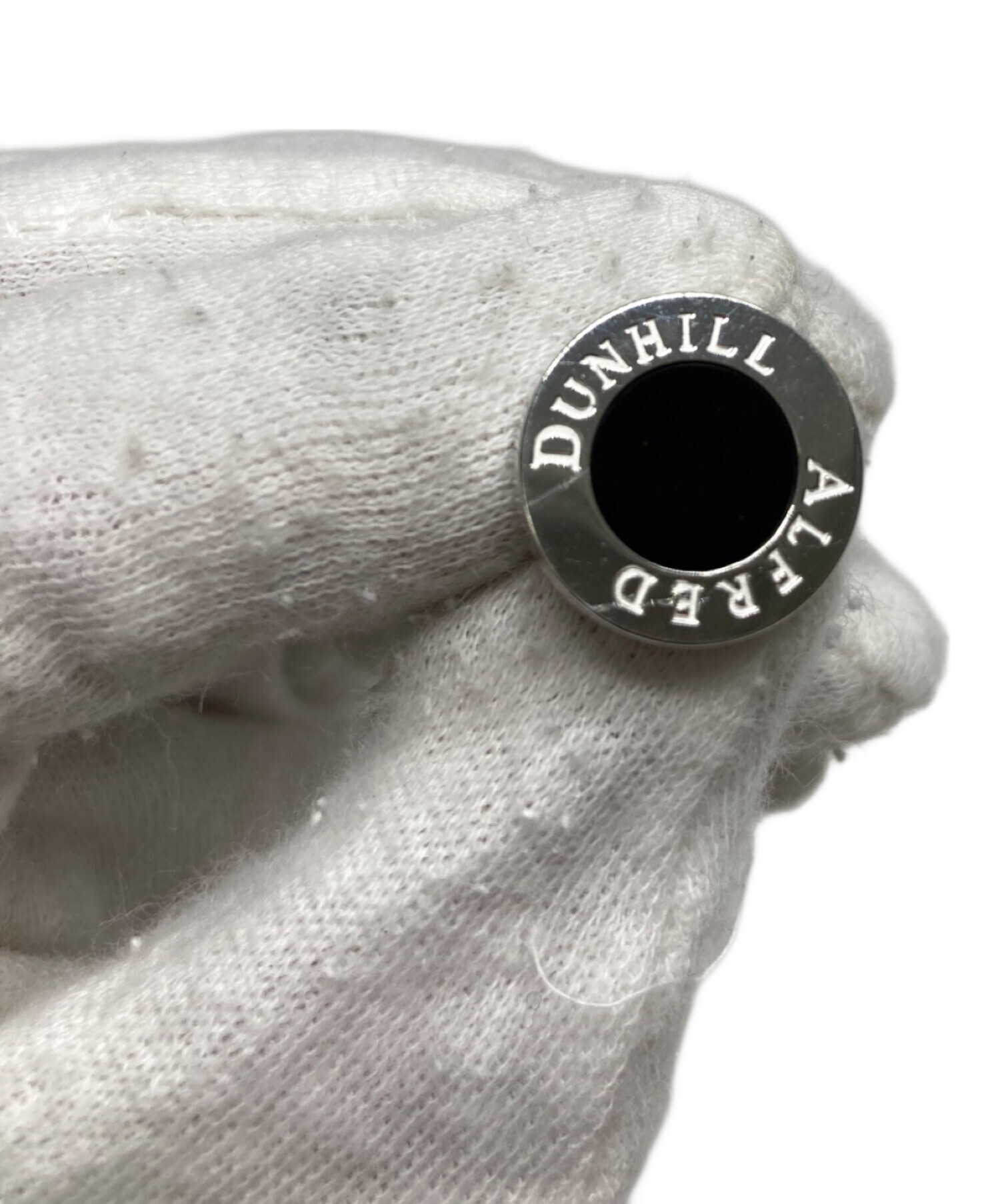 中古・古着通販】dunhill (ダンヒル) オニキスカフス シルバー サイズ