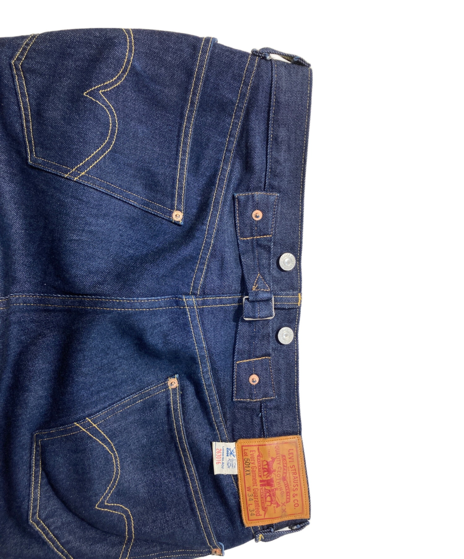 中古・古着通販】LEVI'S (リーバイス) 復刻501XX 1933モデルデニム