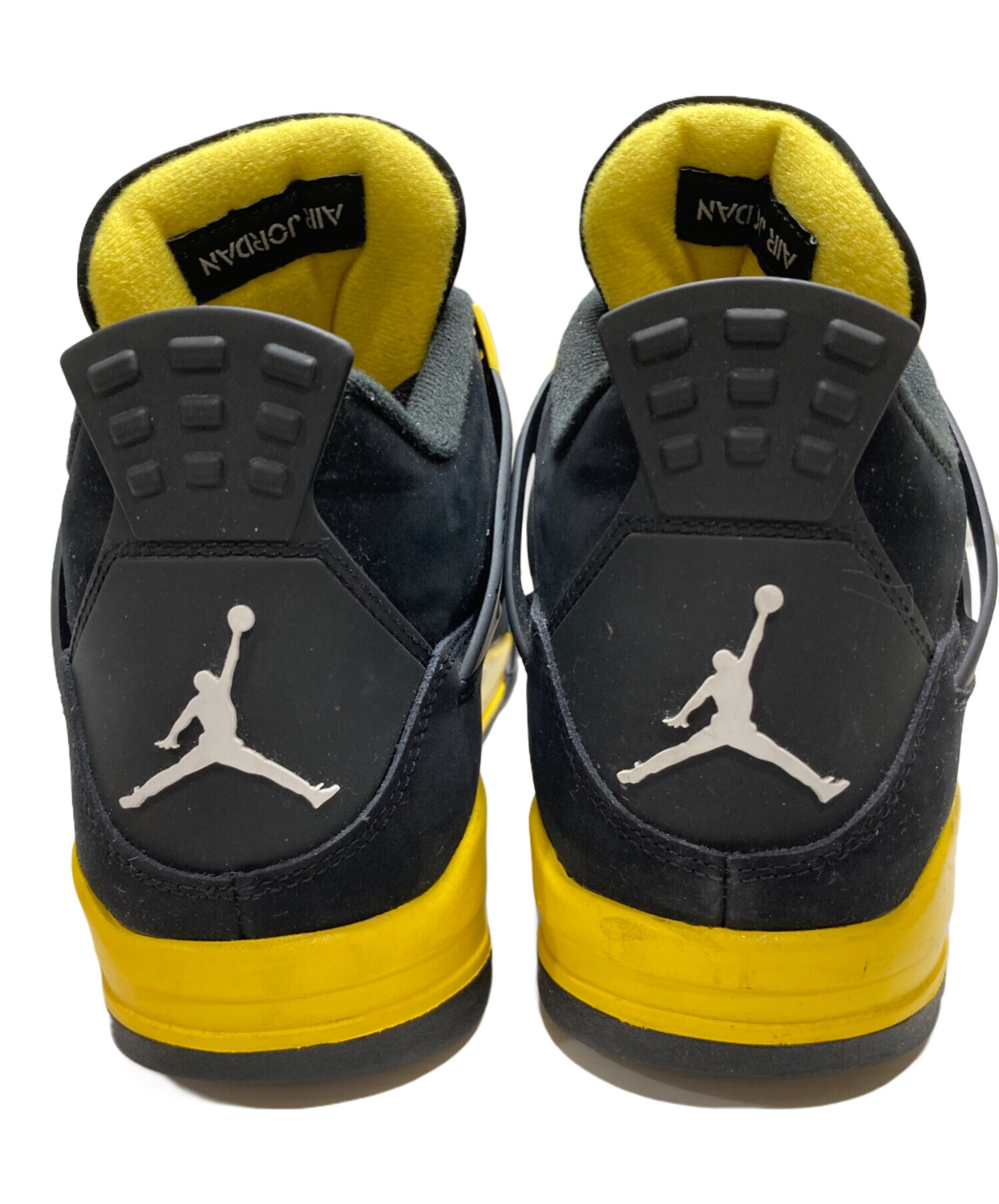 中古・古着通販】NIKE (ナイキ) AIR JORDAN 4 RETRO BLACK/WHITE-TOUR 