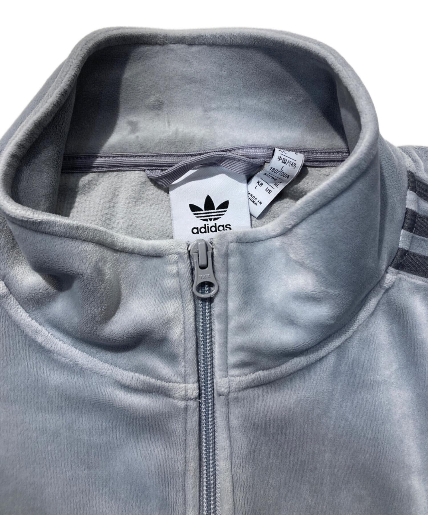 中古・古着通販】adidas (アディダス) ベロアトラックジャケット 中古・古着通販】adidas (アディダス) ベロアトラックジャケット