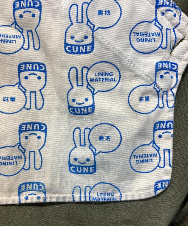 中古・古着通販】CUNE (キューン) モッズコート カーキ サイズ:3