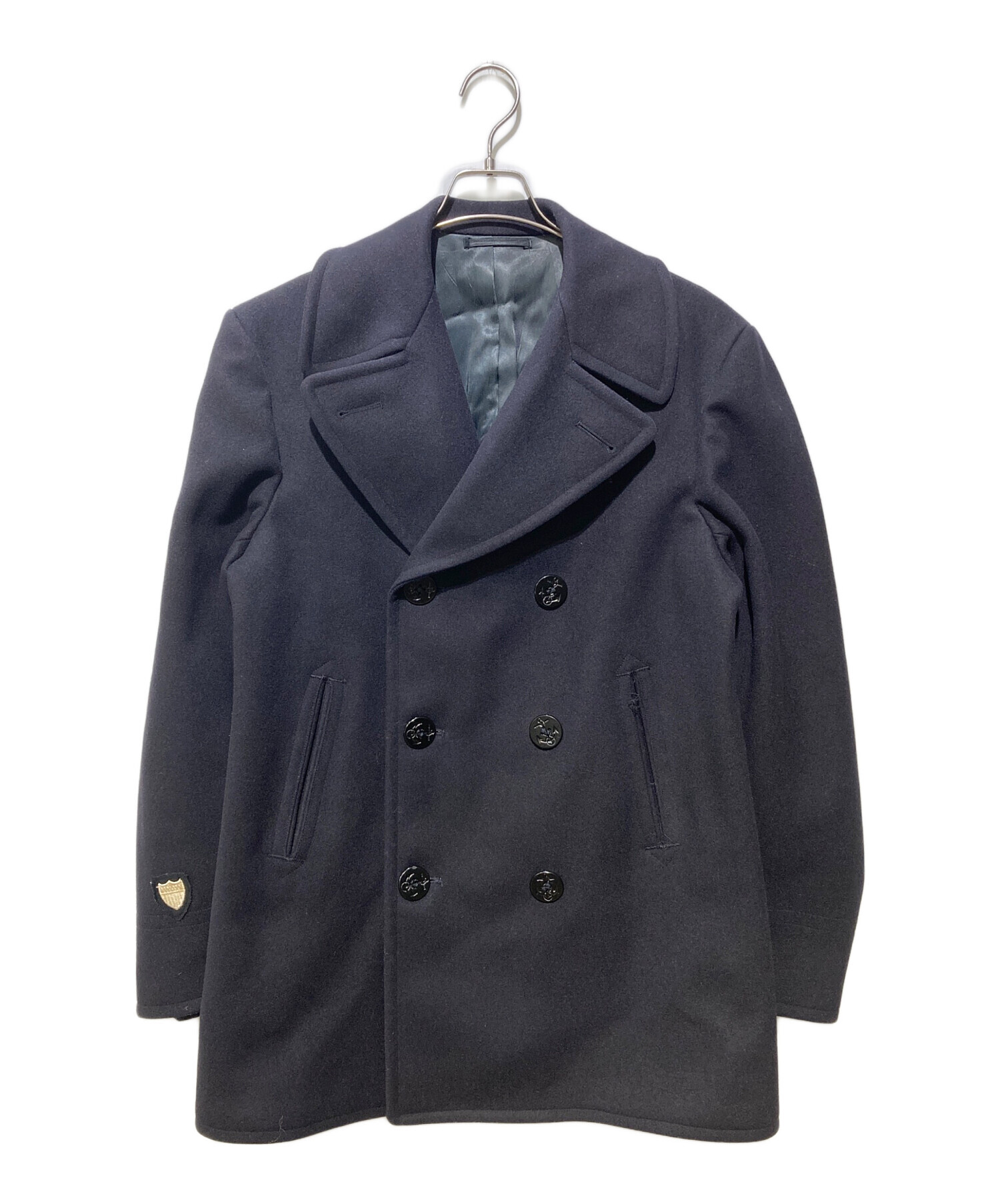 中古・古着通販】U'S NAVY (ユーエスネイビー) Pコート ネイビー
