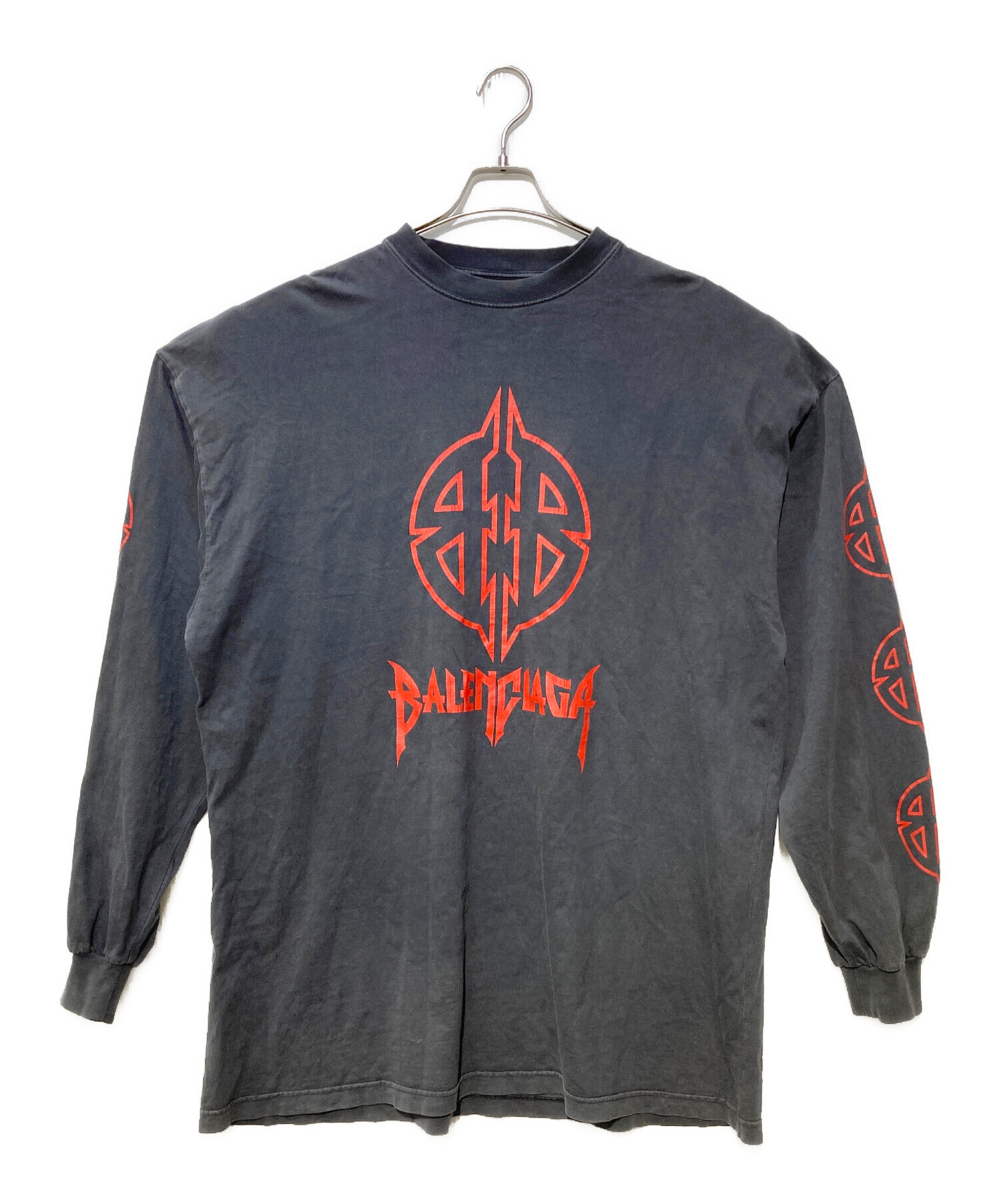 中古・古着通販】BALENCIAGA (バレンシアガ) Long Sleeve Metal T