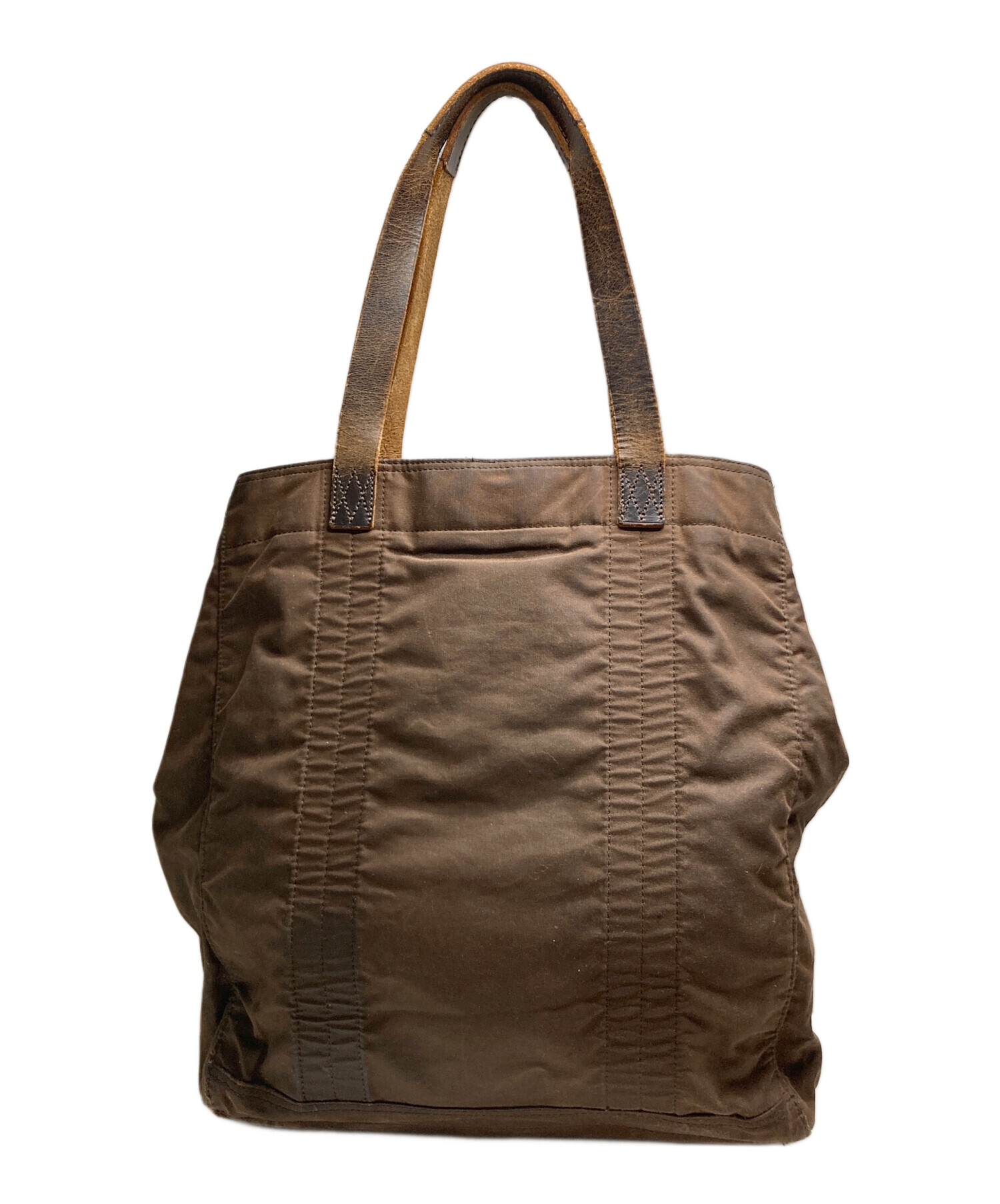 中古・古着通販】PORTER (ポーター) ワックスコットンハンドバッグ 