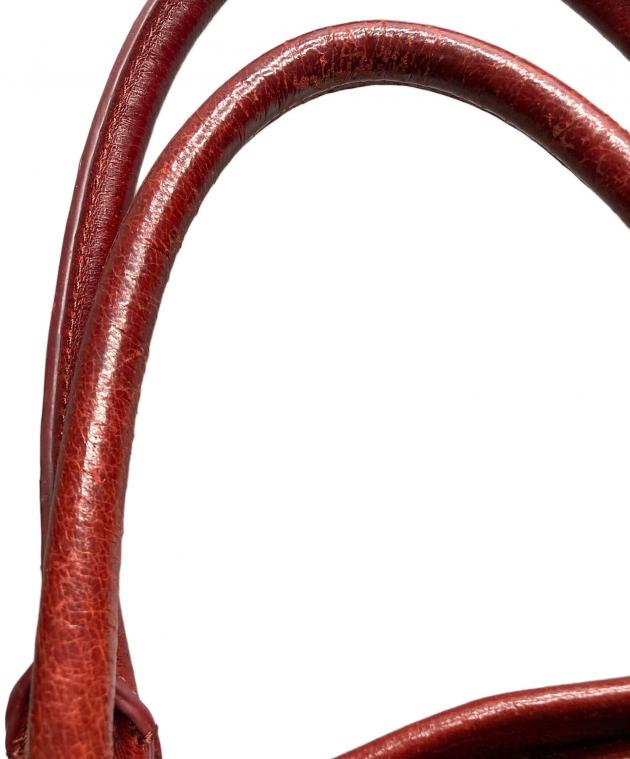 美品！新品！ トリーバーチ キルティング フラット　レザー 赤 中古・古着通販】TORY BURCH (トリーバーチ) アマンダハンドバッグ
