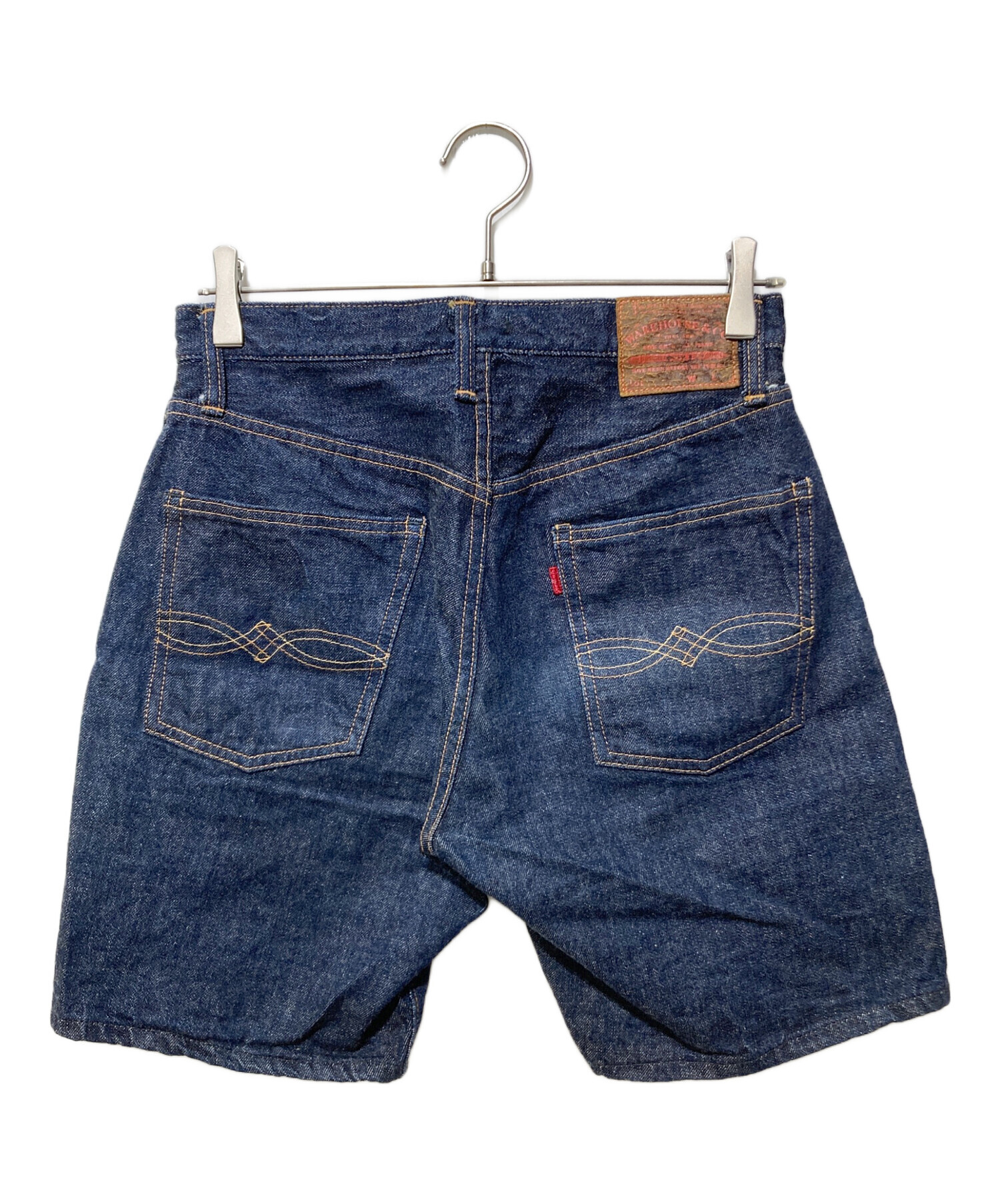 中古・古着通販】WAREHOUSE (ウエアハウス) デニムハーフパンツ