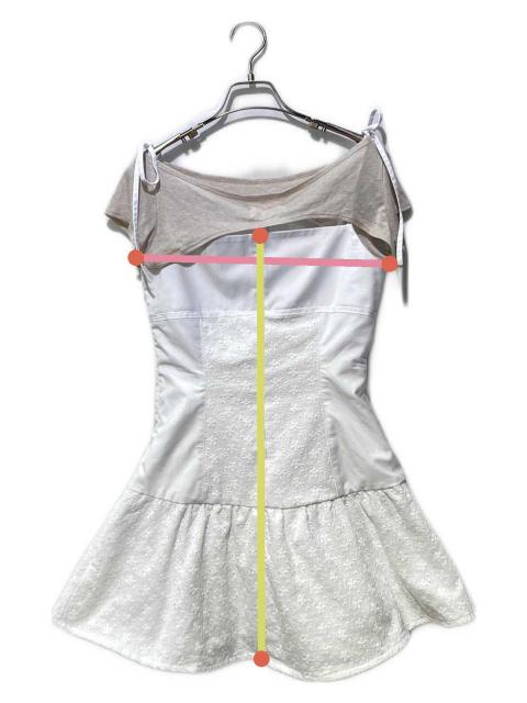 中古・古着通販】ANDMARY (アンドマリー) Sandra lace dress ホワイト