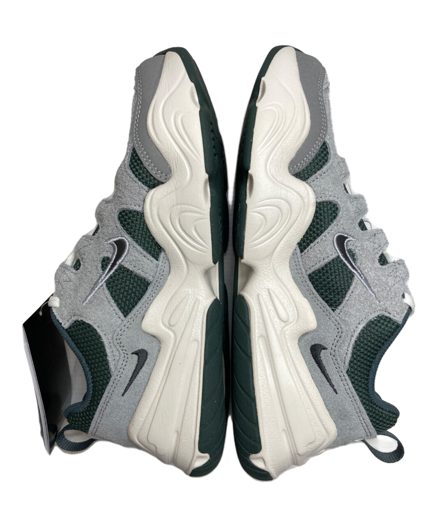 中古・古着通販】NIKE (ナイキ) スニーカー グレー×グリーン サイズ:23