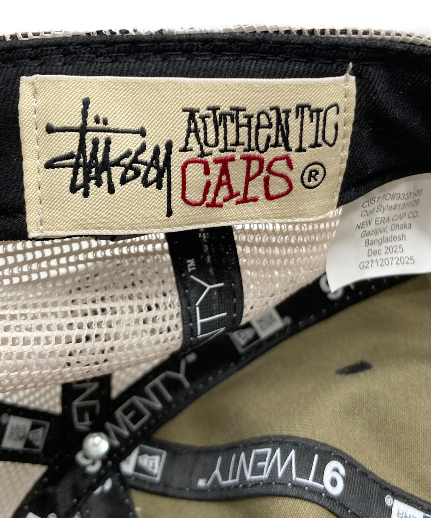 中古・古着通販】stussy (ステューシー) New Era (ニューエラ) カモ柄