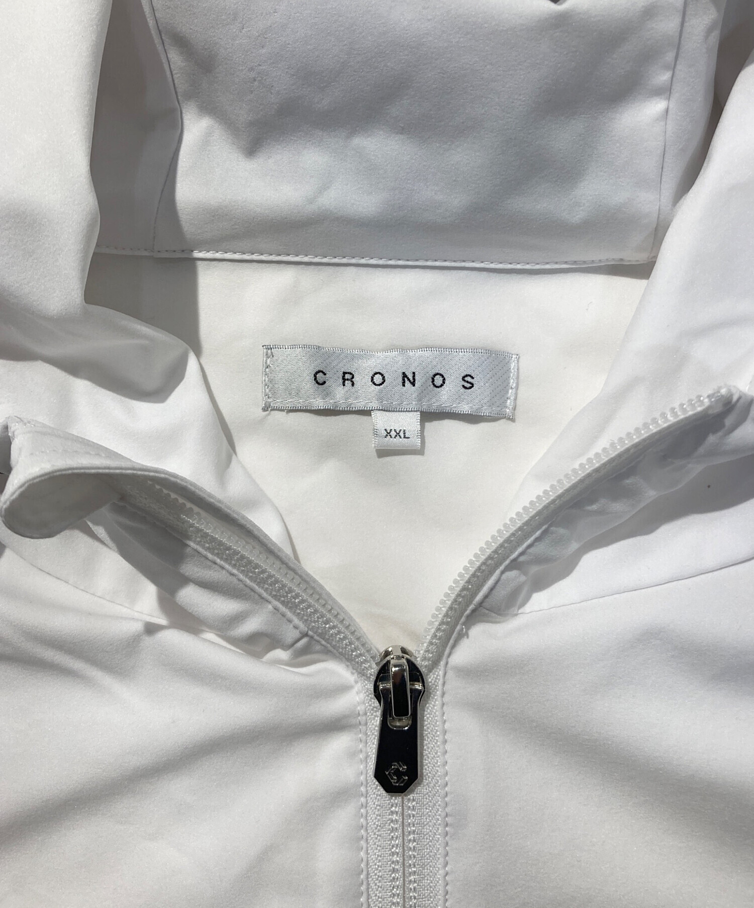 中古・古着通販】CRONOS (クロノス) ジャケット ホワイト×ブラック