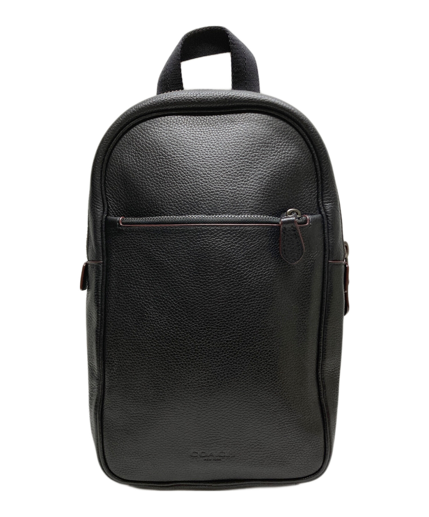 y*o様 コーチ　ボディバック　未使用品 中古・古着通販】COACH (コーチ) ボディバッグ ブラック｜ブランド