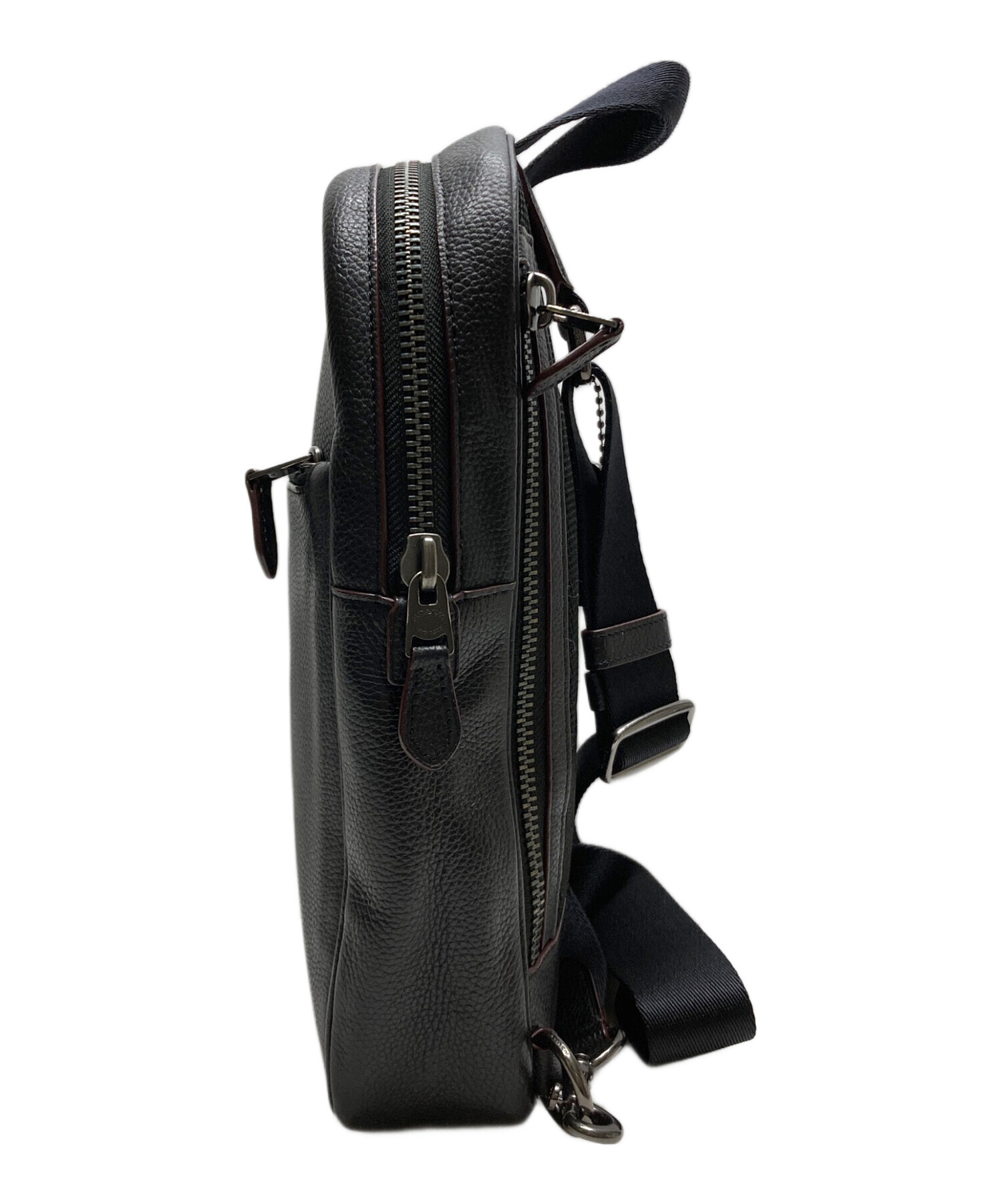 中古・古着通販】COACH (コーチ) ボディバッグ ブラック｜ブランド