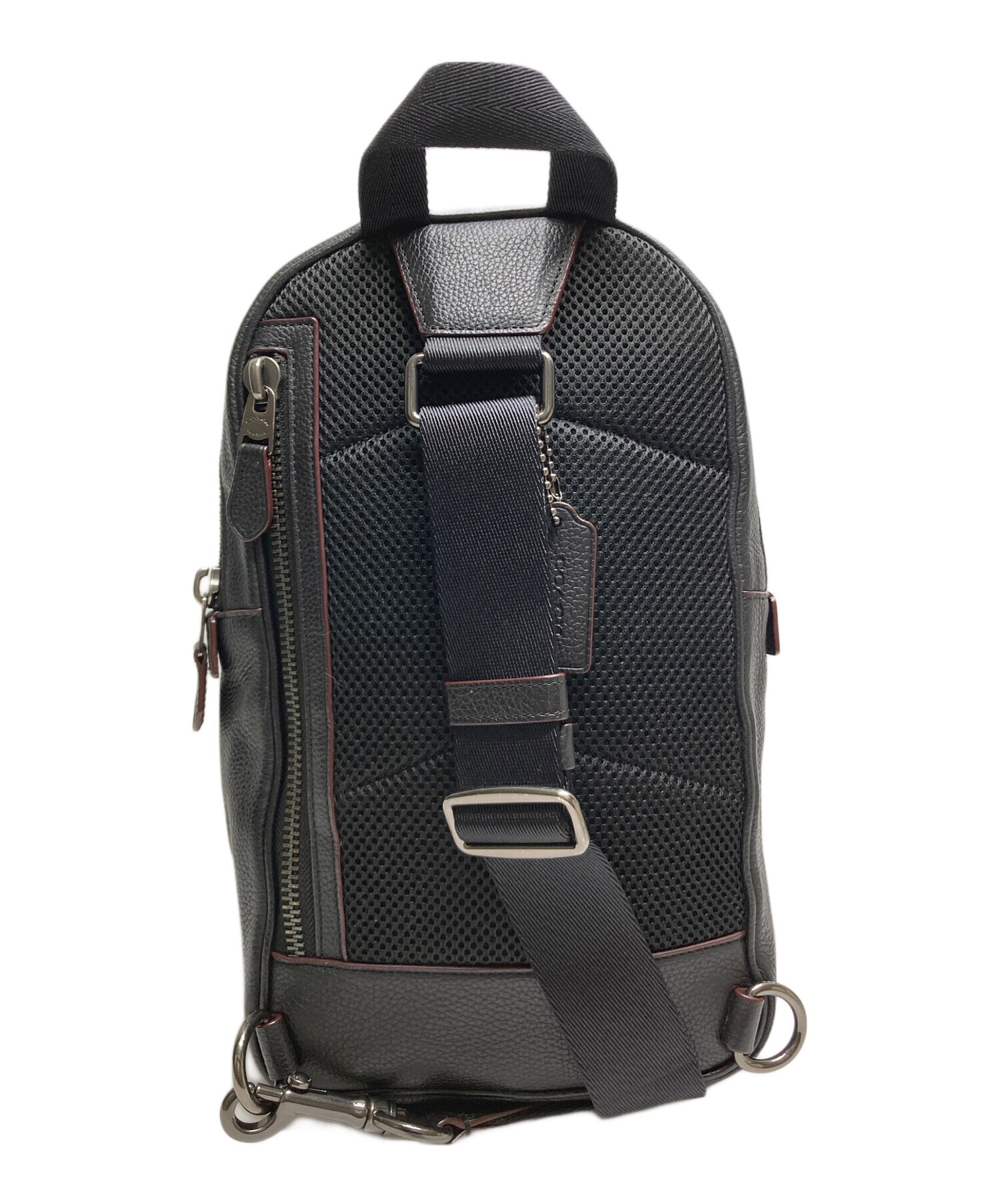 1月末までの出品【新品・未使用】COACHボディバッグ 中古・古着通販】COACH (コーチ) レザーボディバッグ レッド｜ブランド