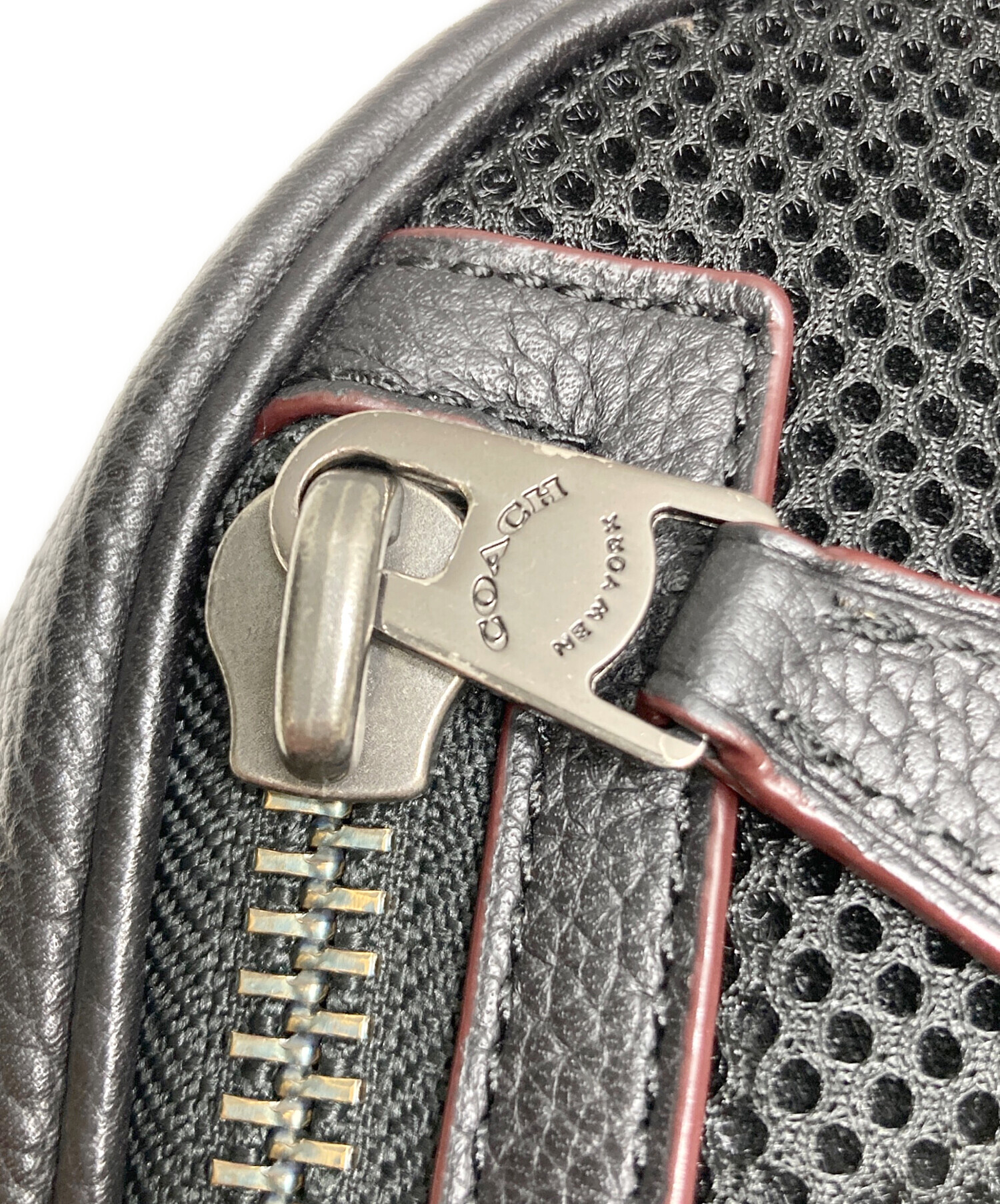 中古・古着通販】COACH (コーチ) ボディバッグ ブラック｜ブランド