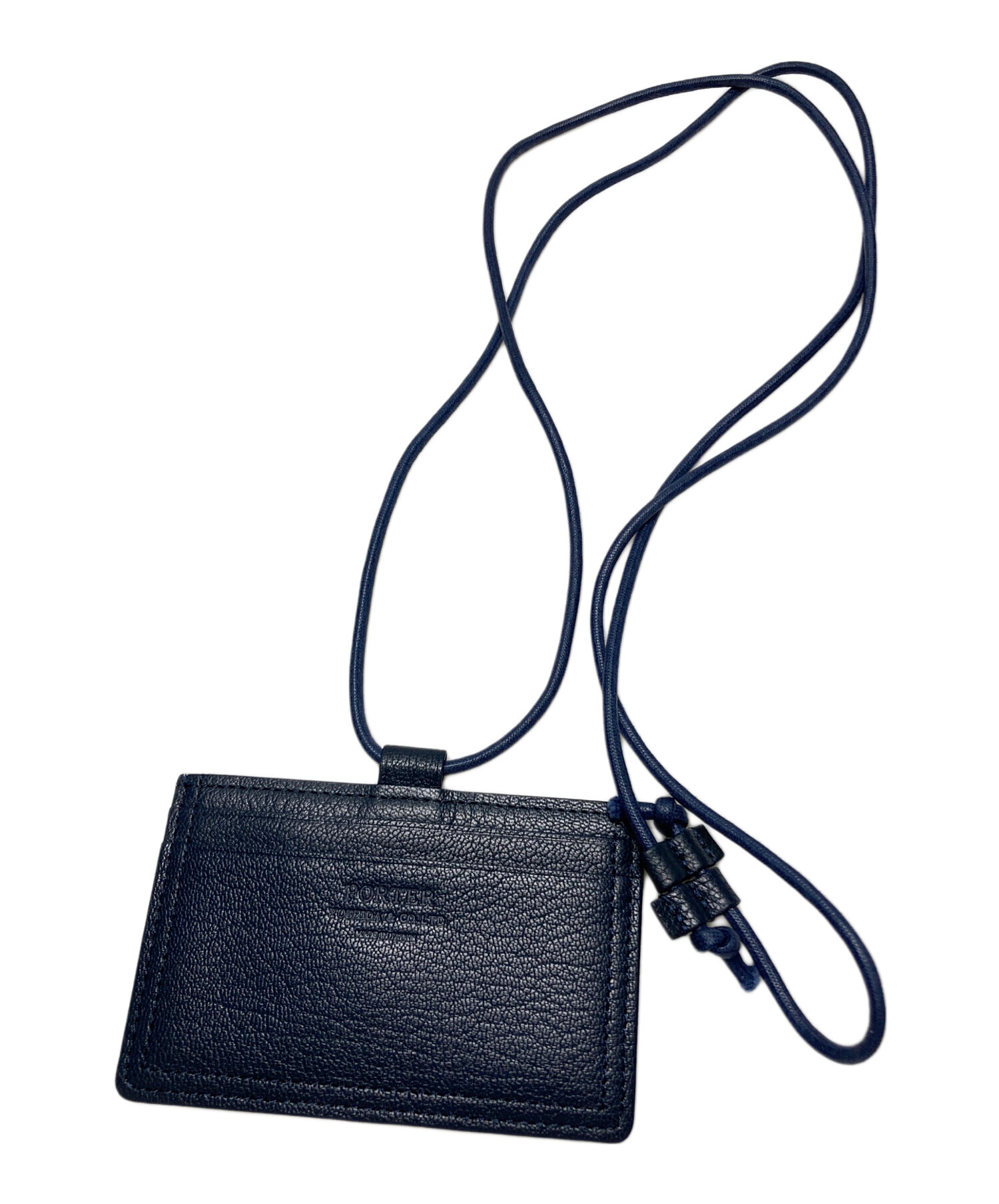 【新品未使用品】PORTER ネイビー ケース 2個セット 中古・古着通販】PORTER (ポーター) ダブルIDケース ネイビー