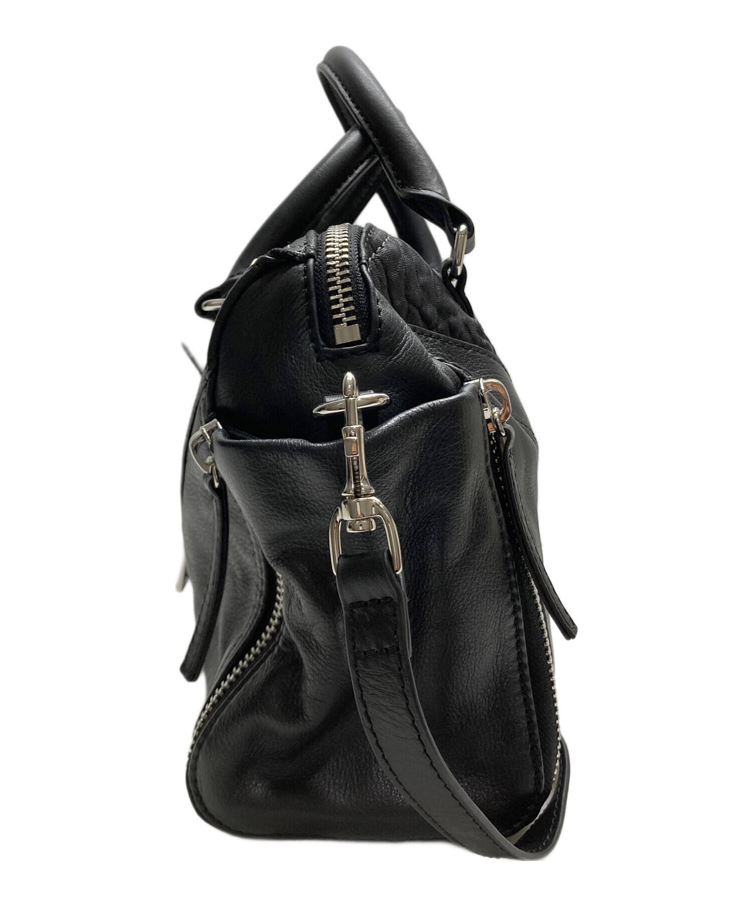 中古・古着通販】DIESEL (ディーゼル) LE ZIPPER 2WAYバッグ ブラック