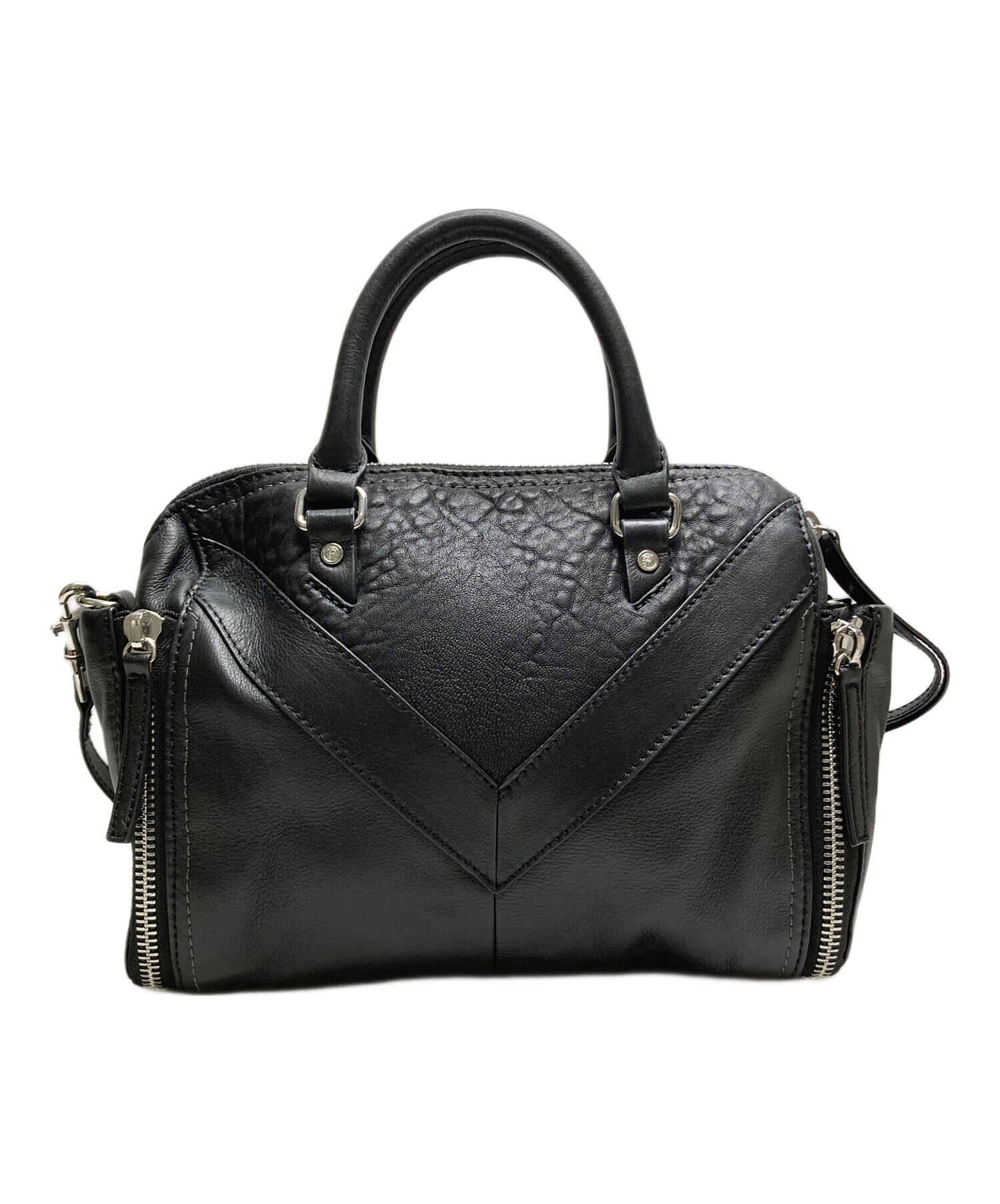 中古・古着通販】DIESEL (ディーゼル) LE ZIPPER 2WAYバッグ ブラック
