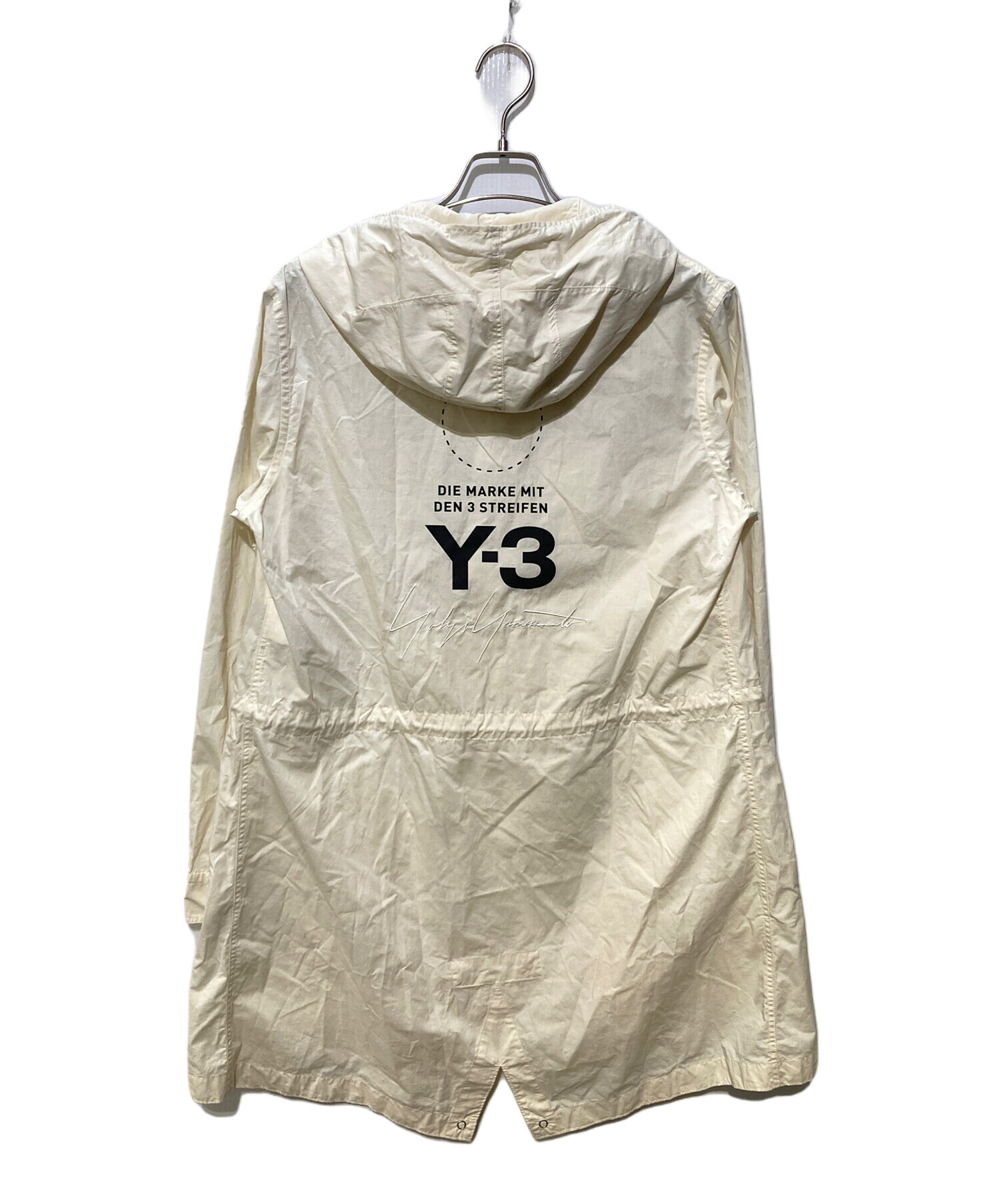 Y-3 ヨウジヤマモト DP0565 M Mod Parka Shirt バック ロゴ シャツ 
