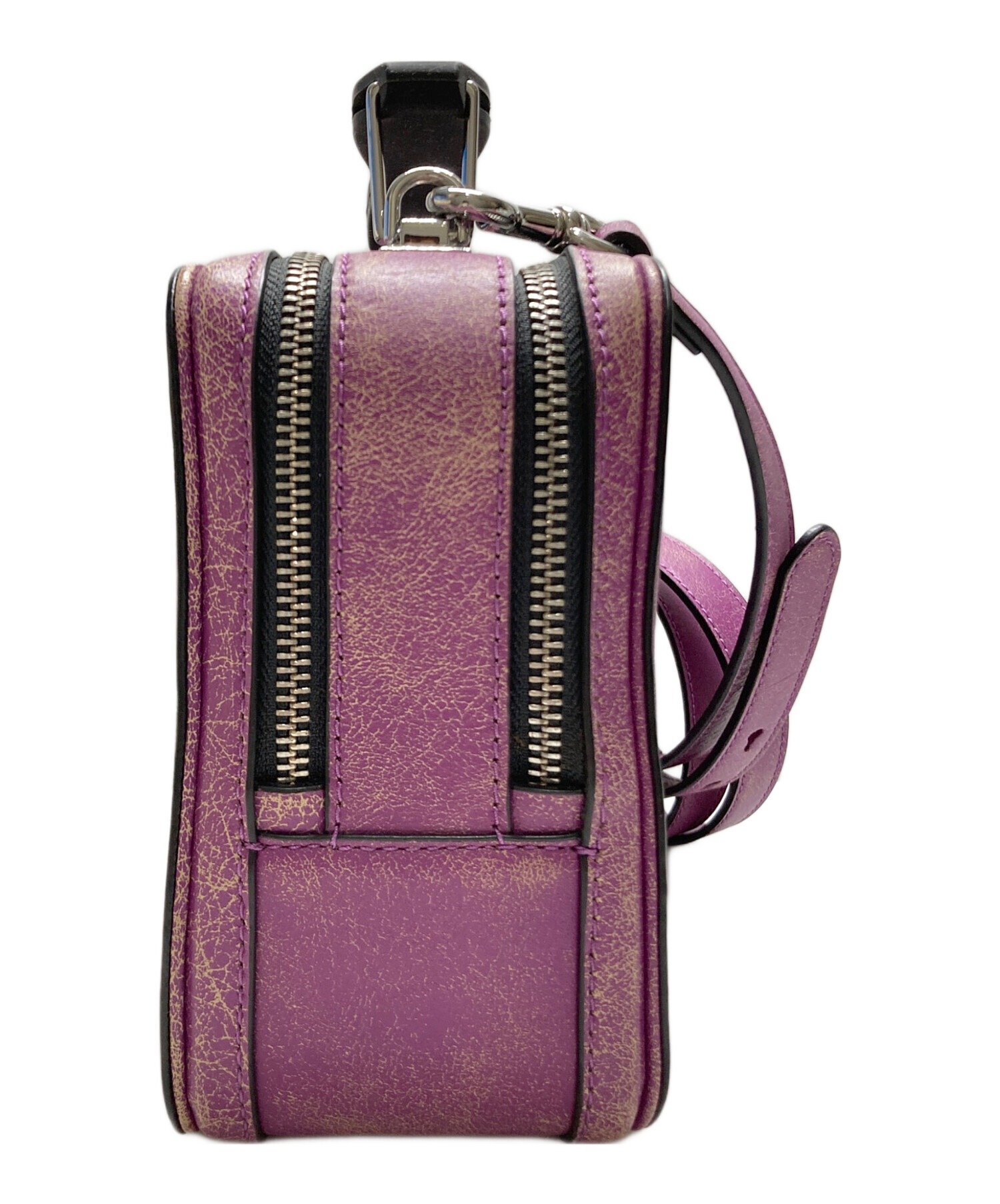 MARC JACOBS ニット・セーター S 紫x黒xピンク系(総柄) 【古着】【中古】 中古・古着通販】MARC JACOBS (マークジェイコブス) VINTAGE THE BOX